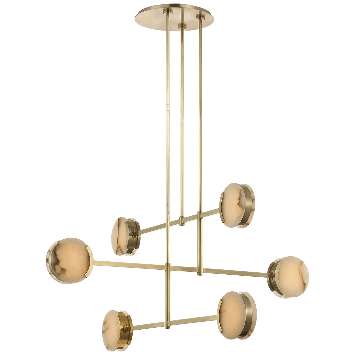 Melange 54" Multi-Positional Chandelier - Image 3