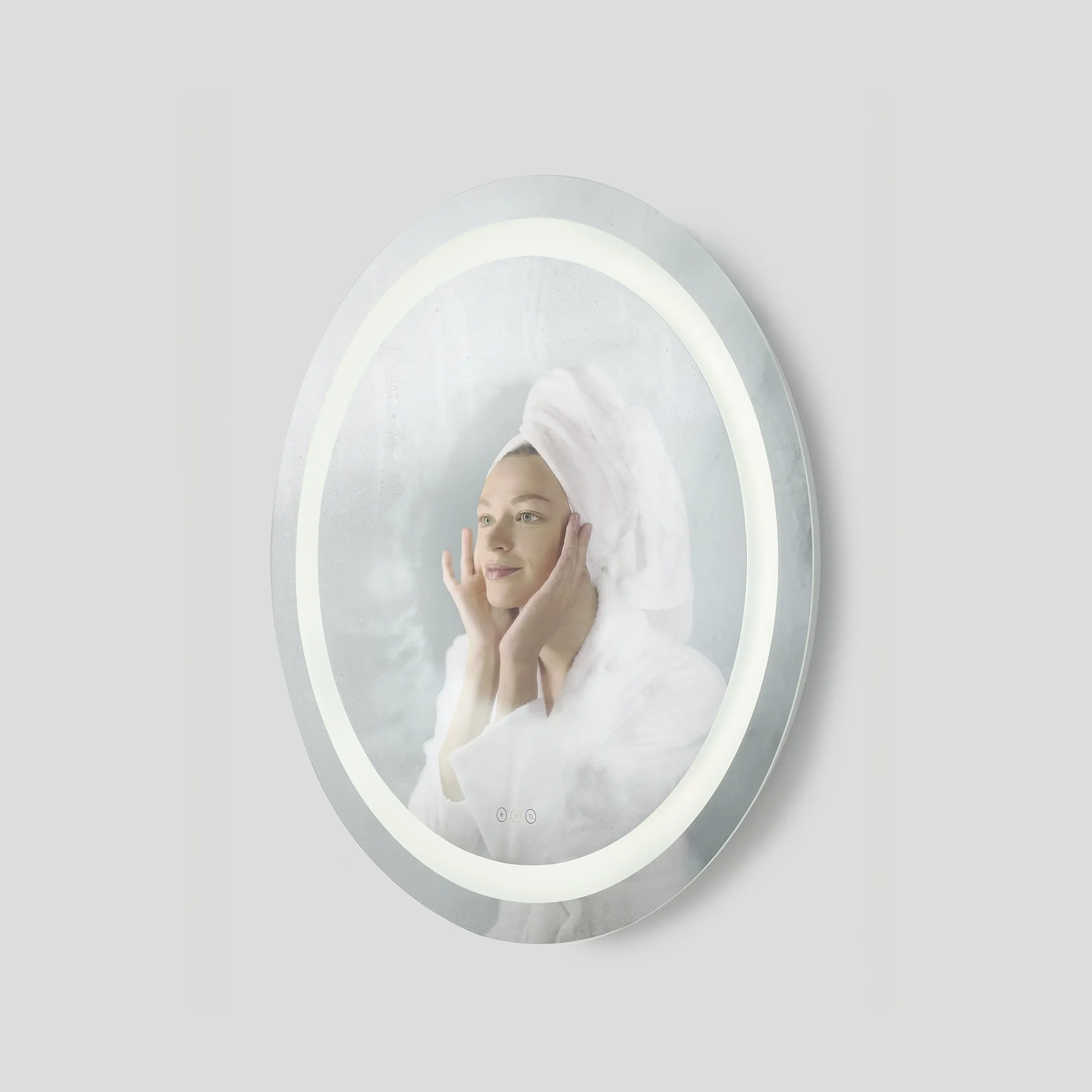 Mera Illuminated Mirror Round 36" x 36" - Image 2