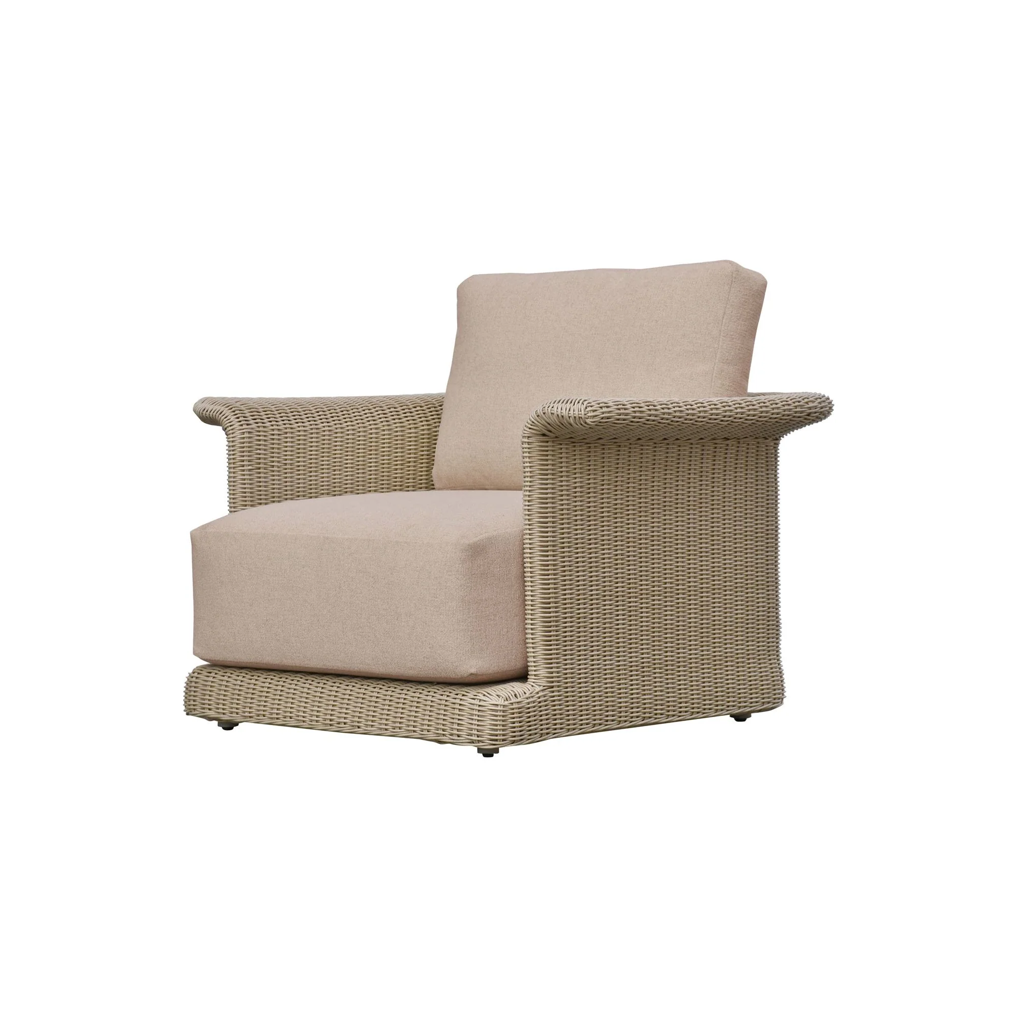 Meredith Outdoor Accent Chair Beige - Image 2
