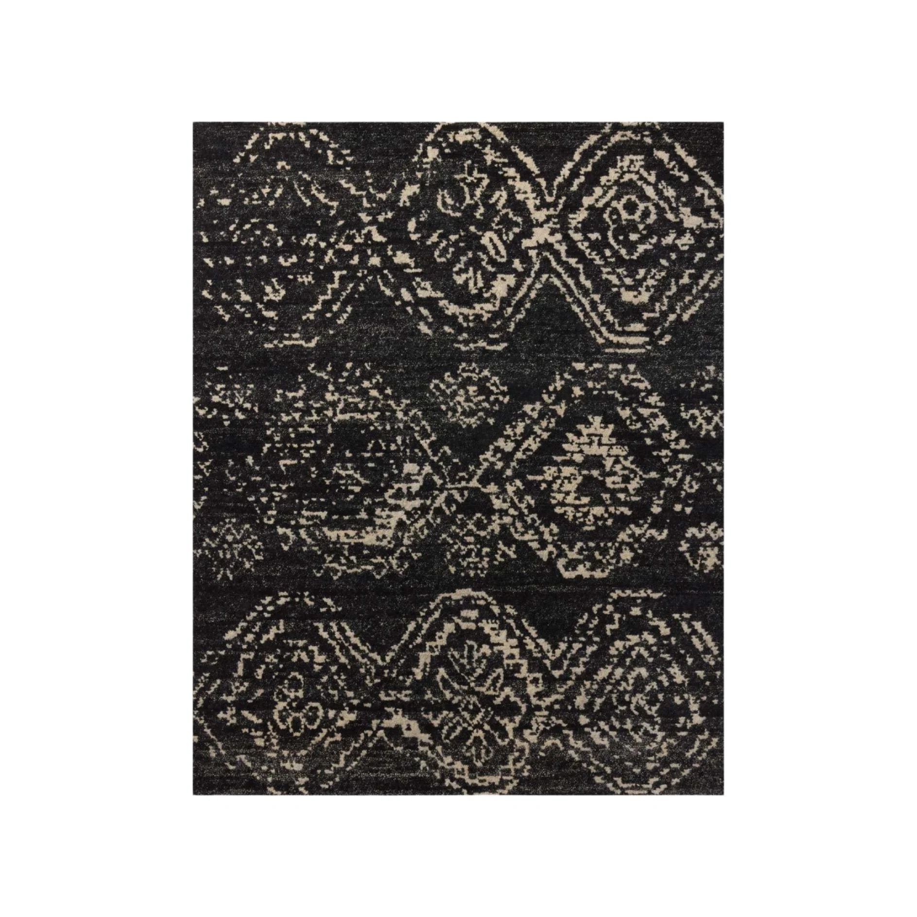 Meryl Black / Ivory Rug