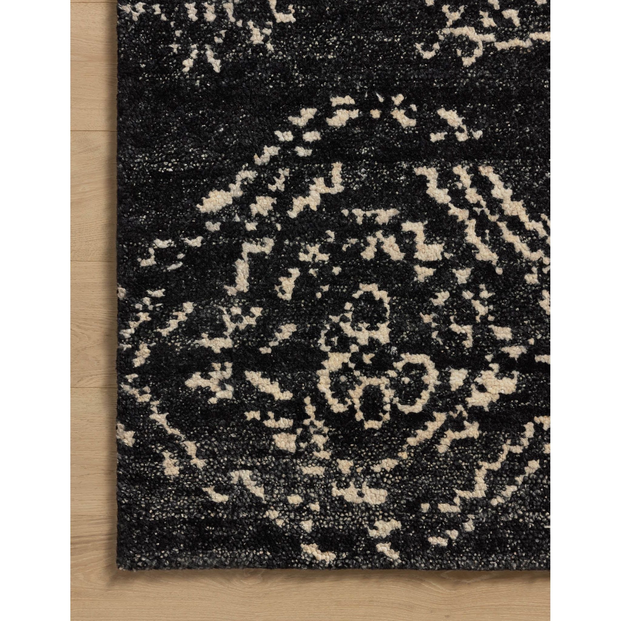 Meryl Black / Ivory Rug - Image 3