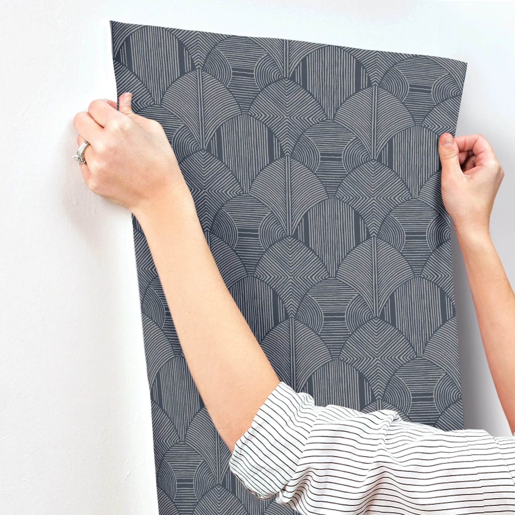 Meyberg Geometric Wallpaper - Image 19