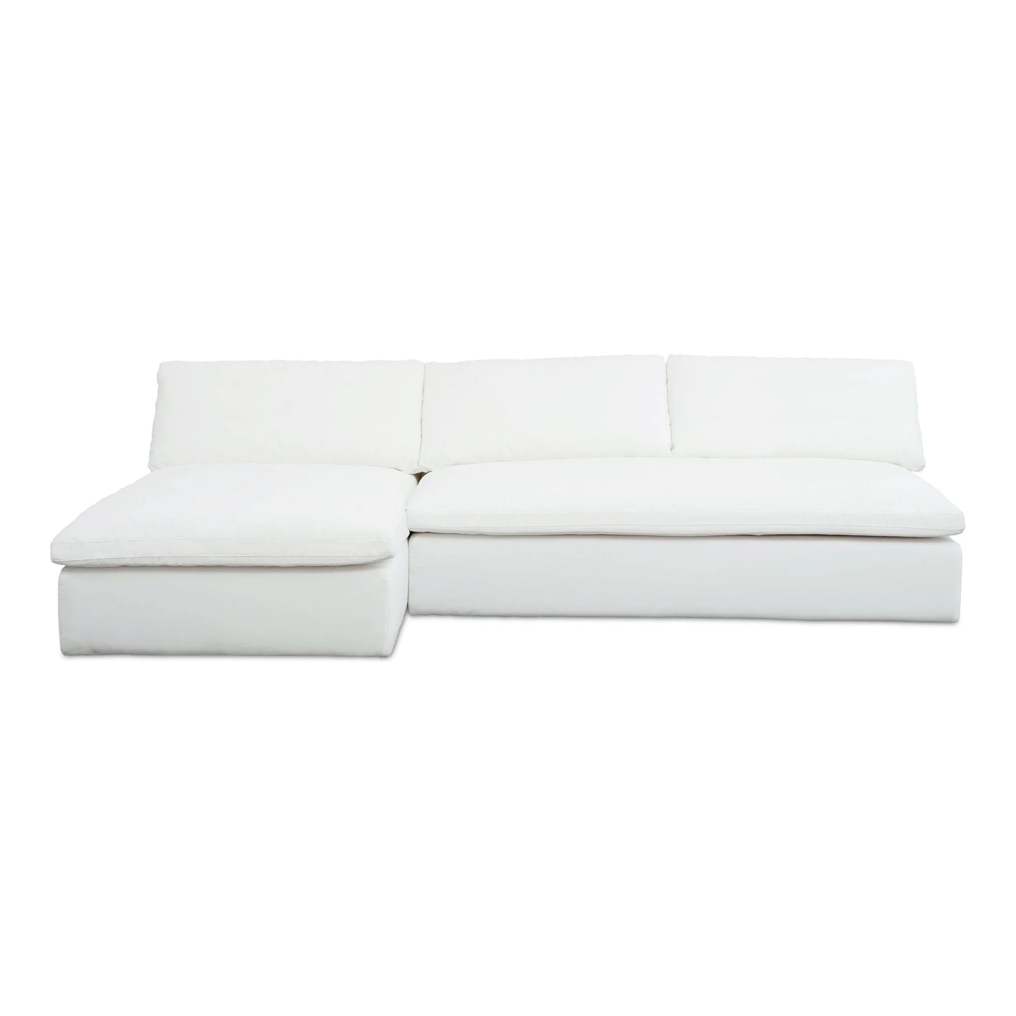 Miles Outdoor Modular 2 Piece White - Image 8