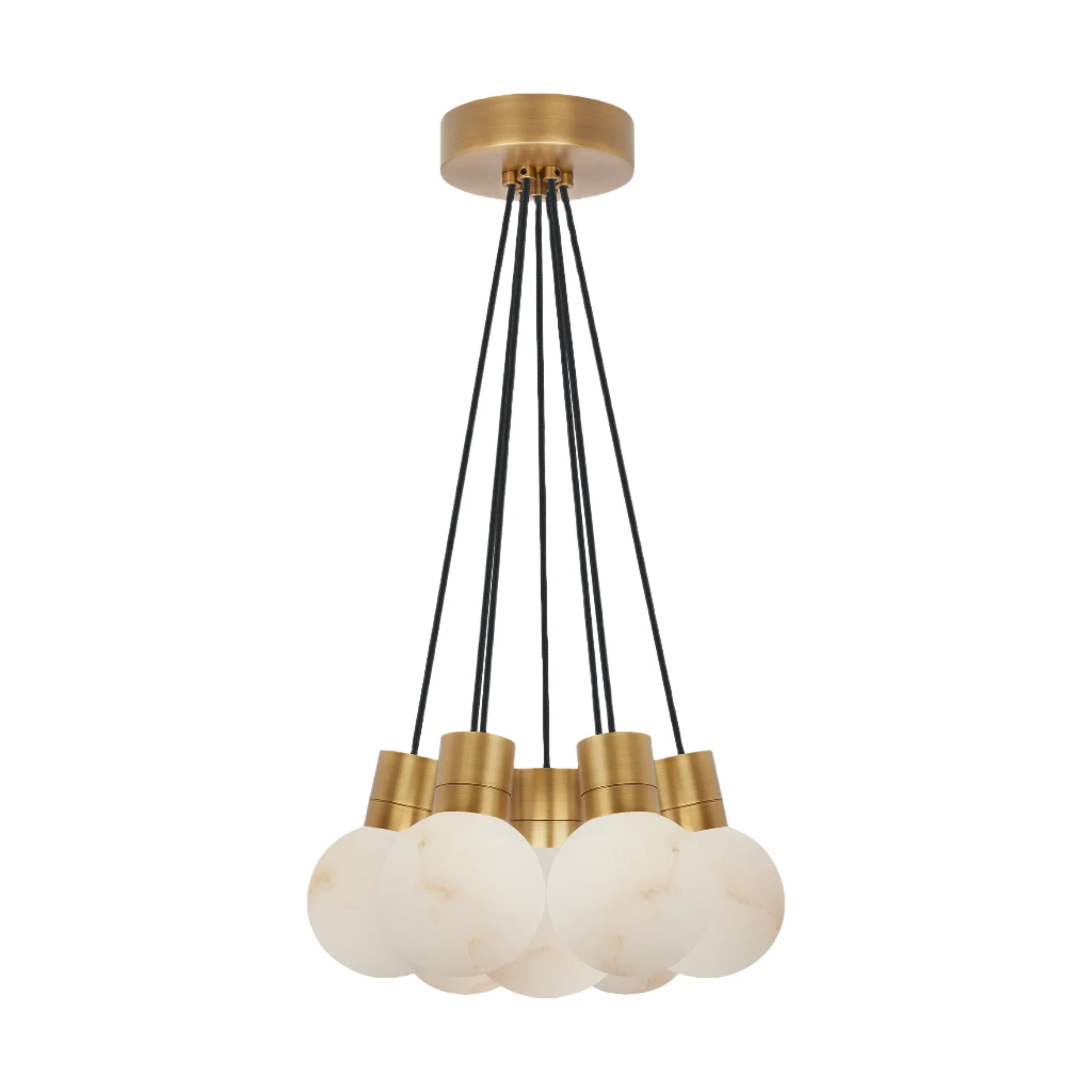 Mina Alabaster 7-Light Small Chandelier - Image 2