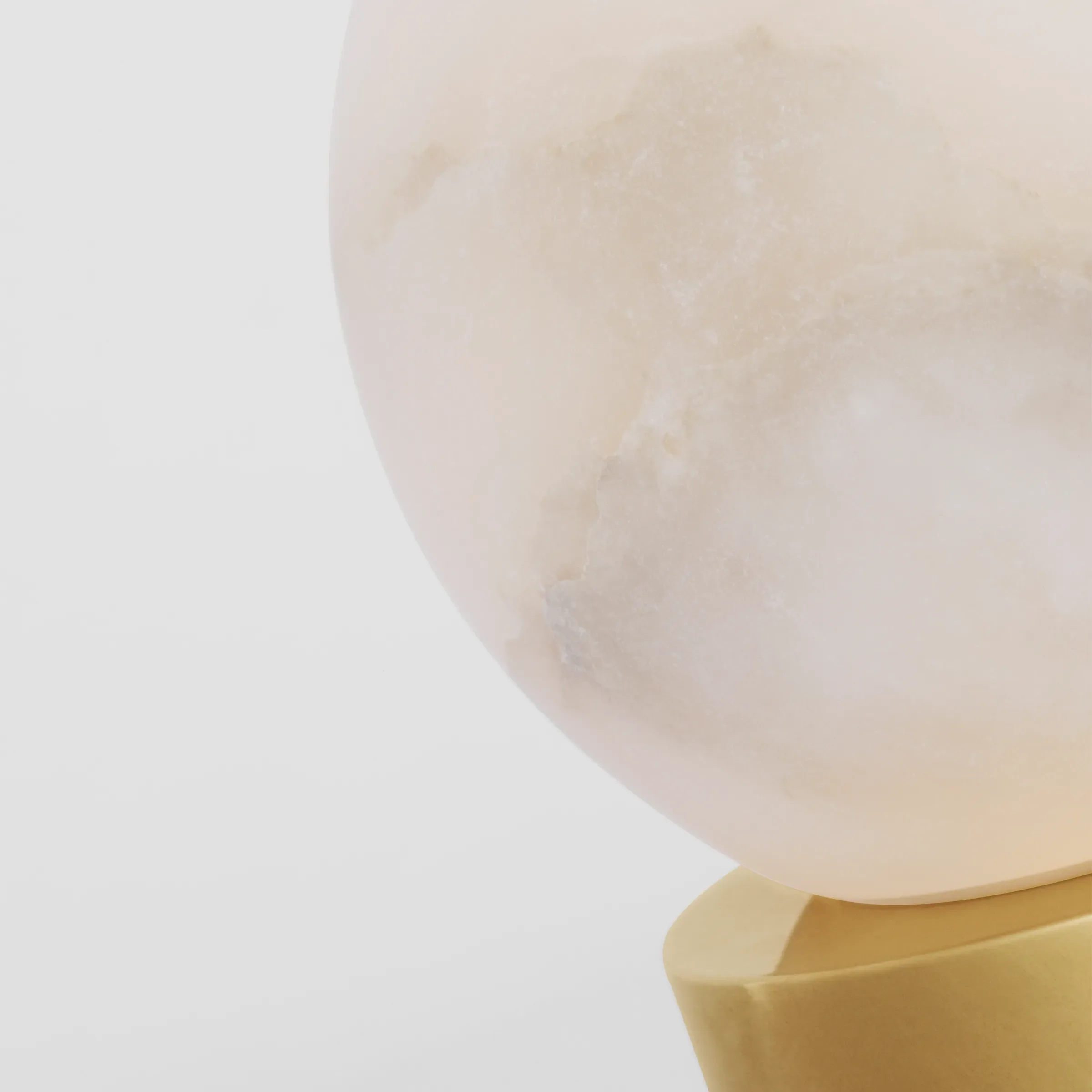 Mina Alabaster Accent Rechargeable Table Lamp - Image 4