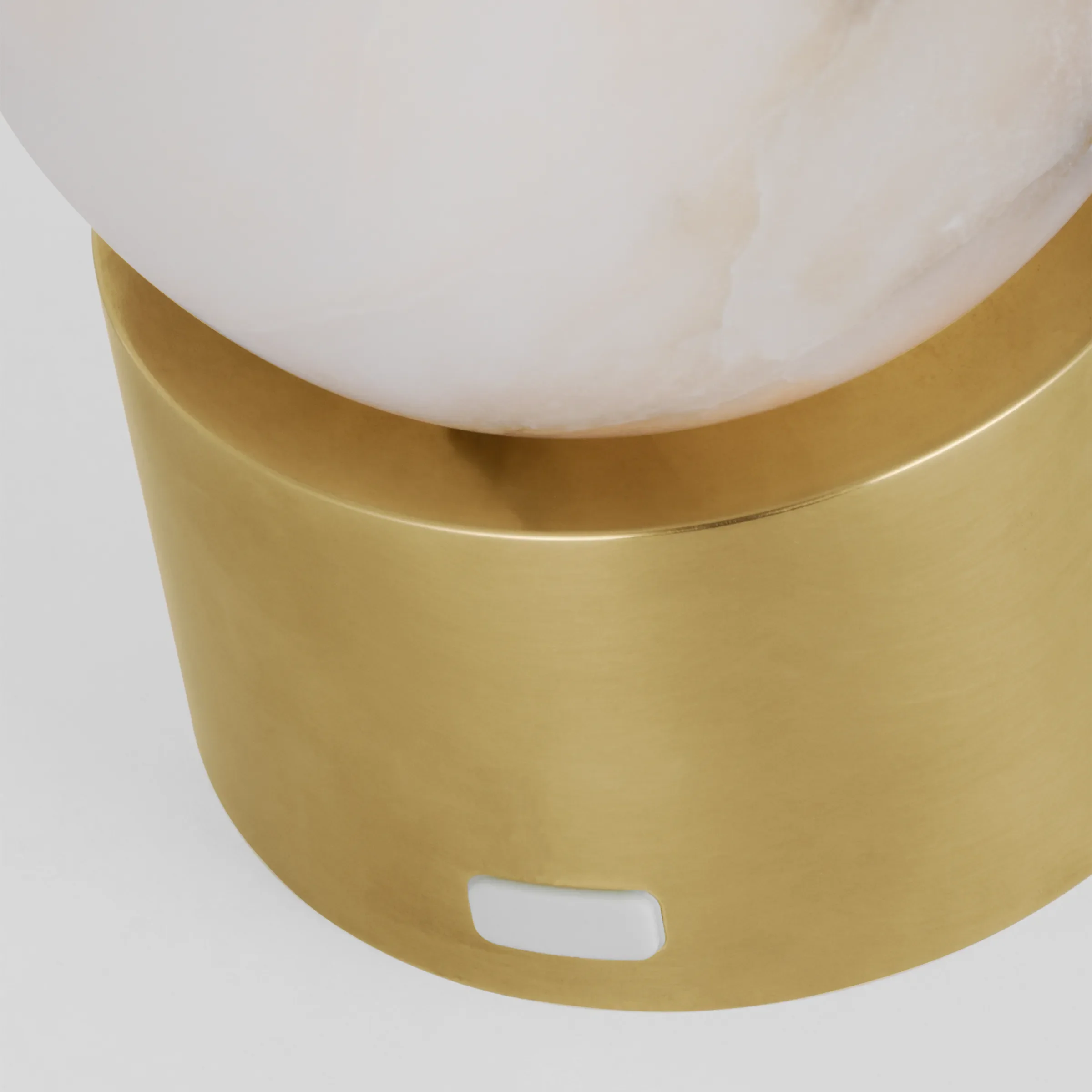Mina Alabaster Accent Rechargeable Table Lamp - Image 5
