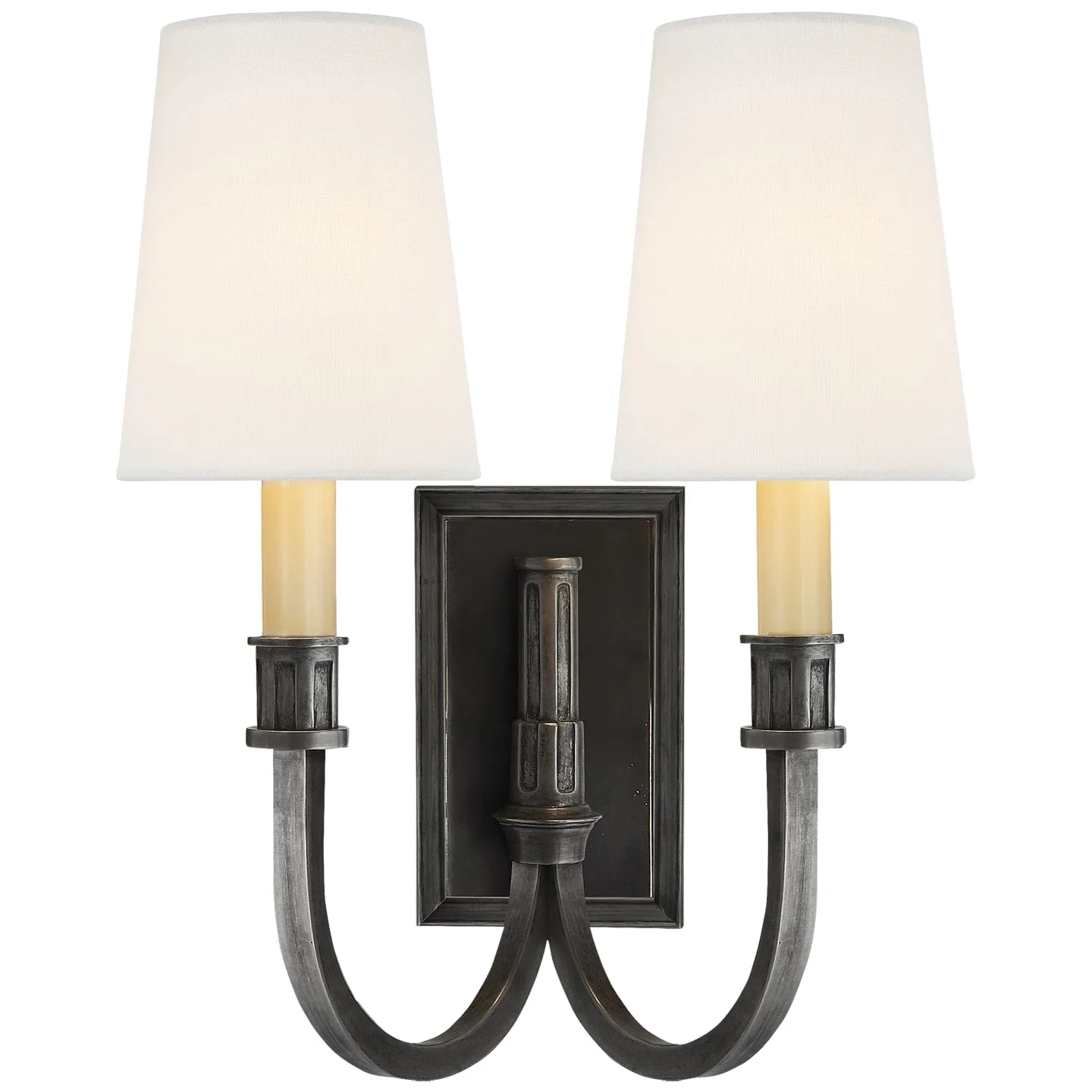 Modern Library Double Sconce - Image 3