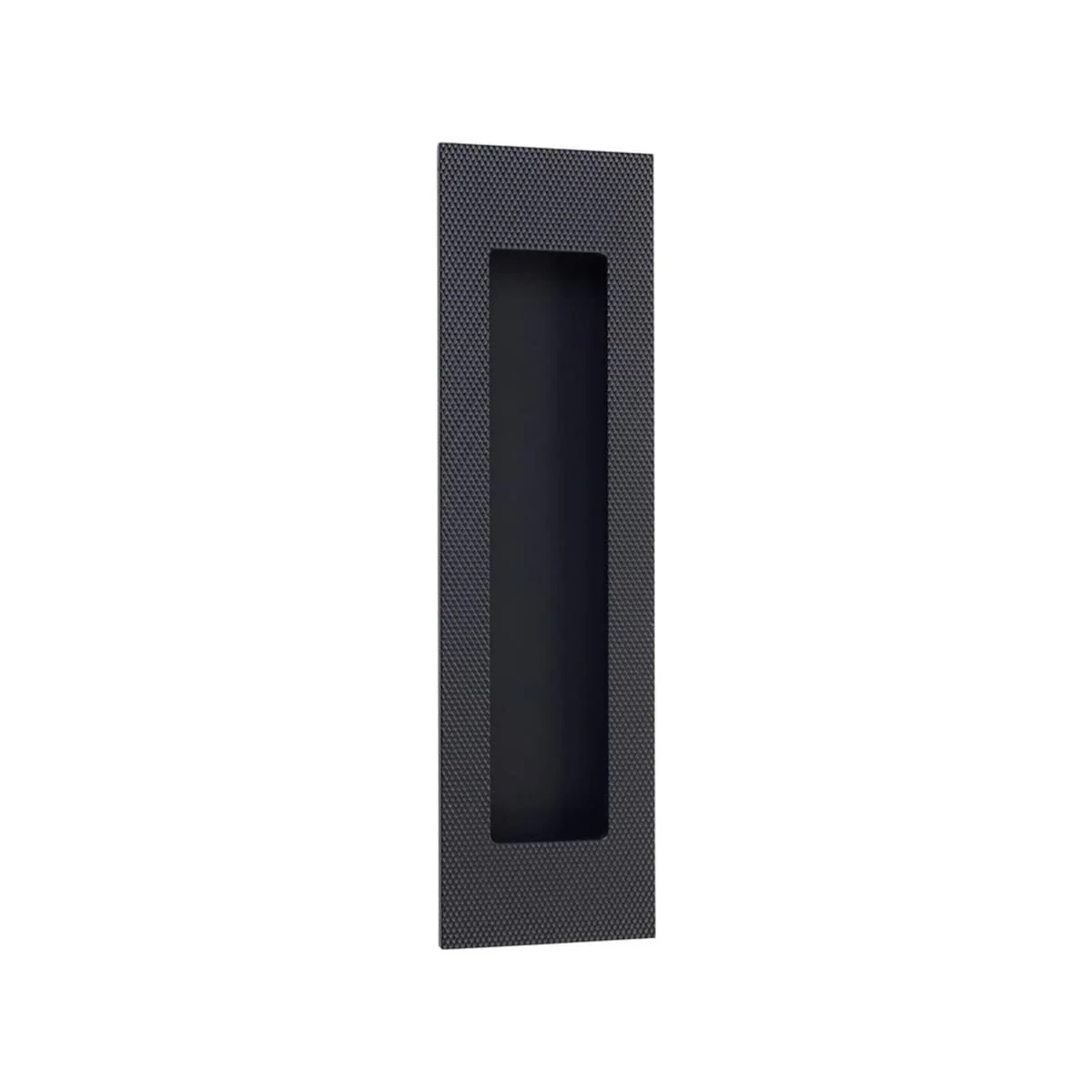 Modern Rectangular Knurled With Plain Pocket Flush Pull - Image 11