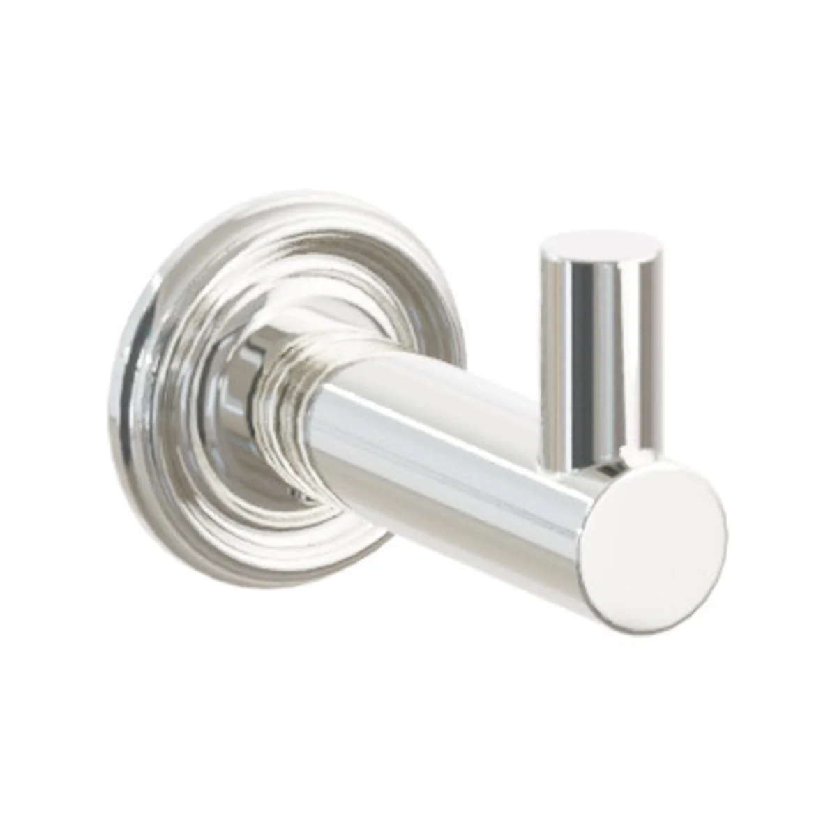 Modern Tubular Brass Single Hook with Rosette - Image 74