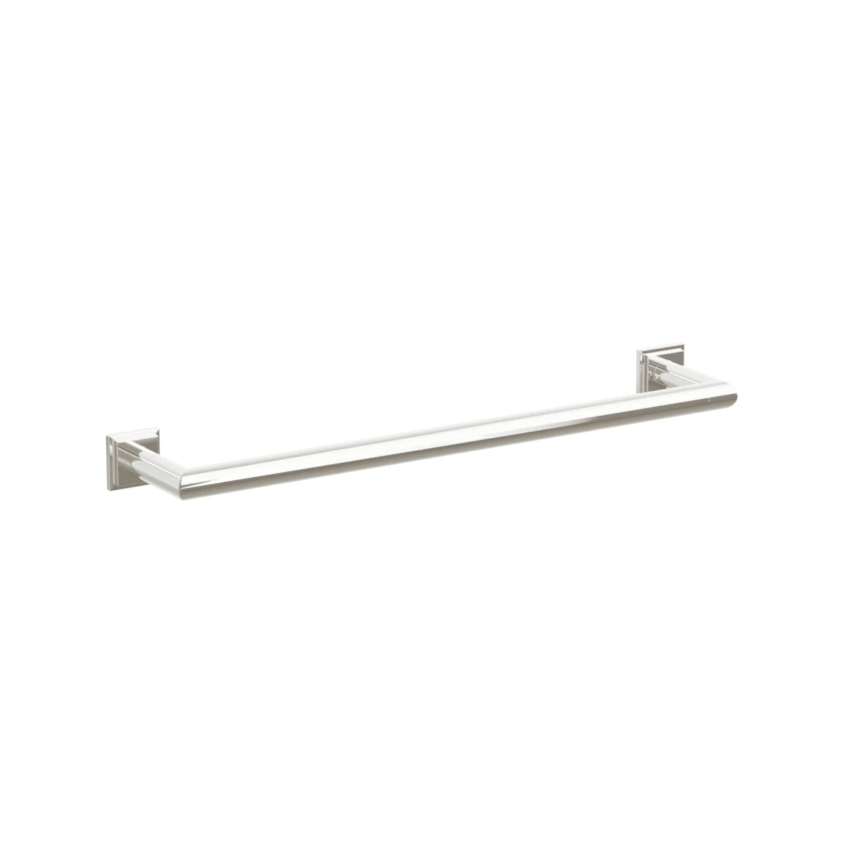 Modern Tubular Brass Towel Bar 18" - Image 13