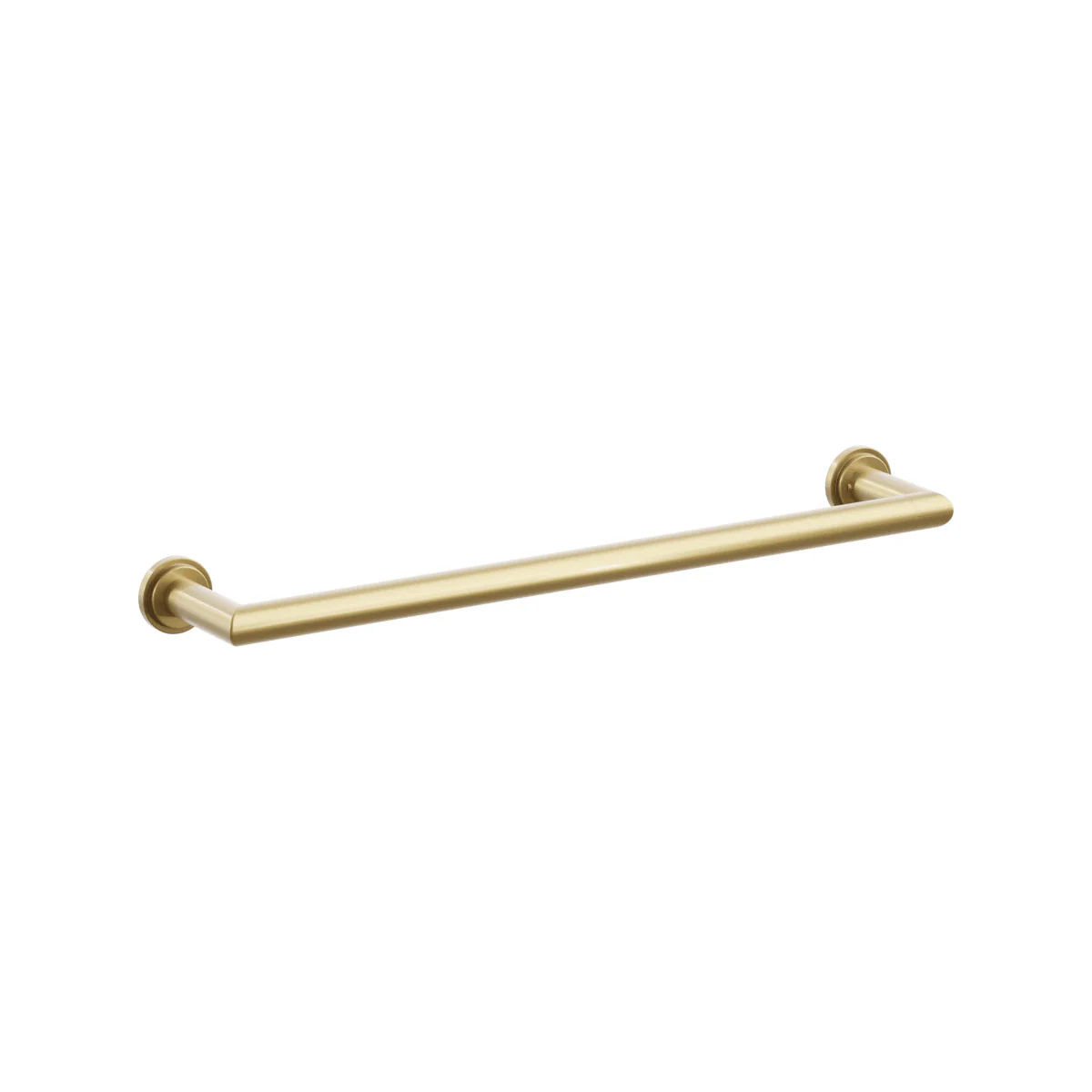 Modern Tubular Brass Towel Bar 18" - Image 38
