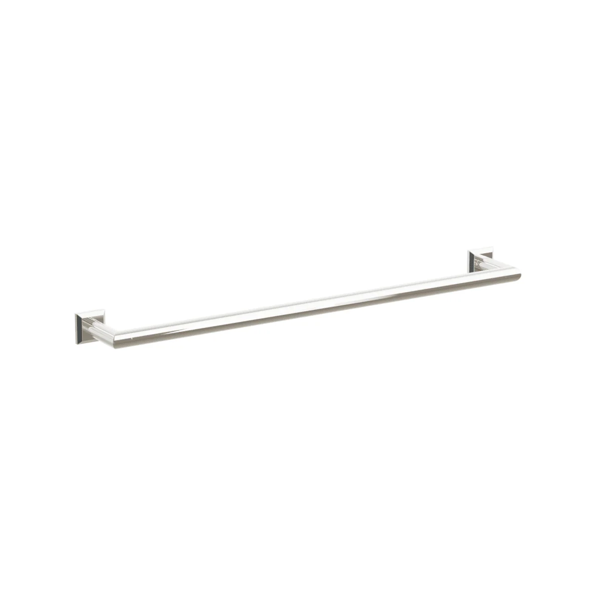 Modern Tubular Brass Towel Bar 24" - Image 12