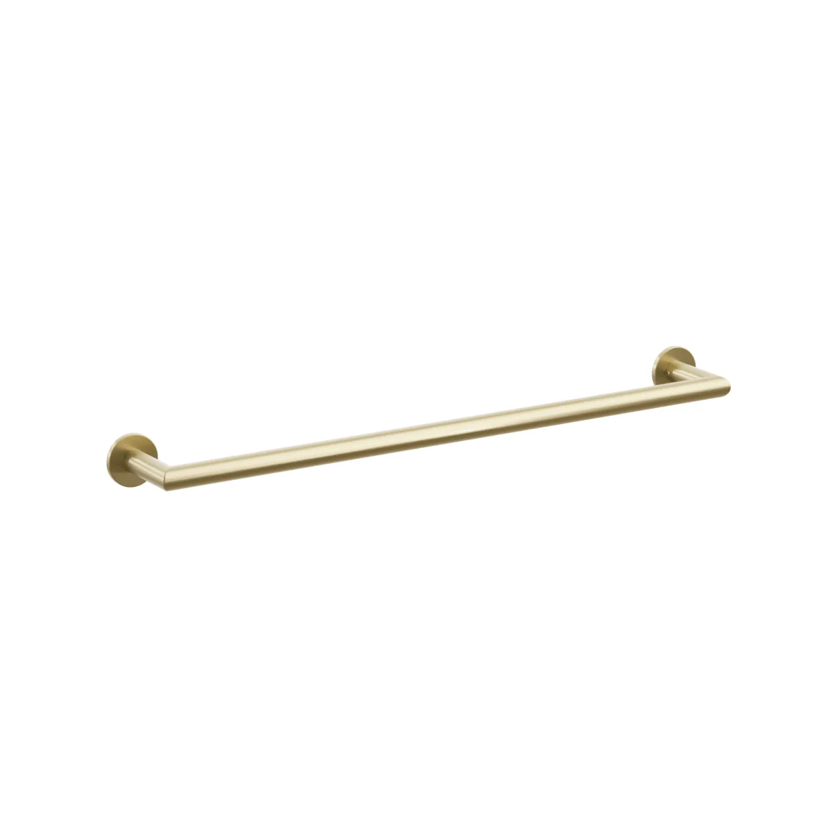 Modern Tubular Brass Towel Bar 24" - Image 17