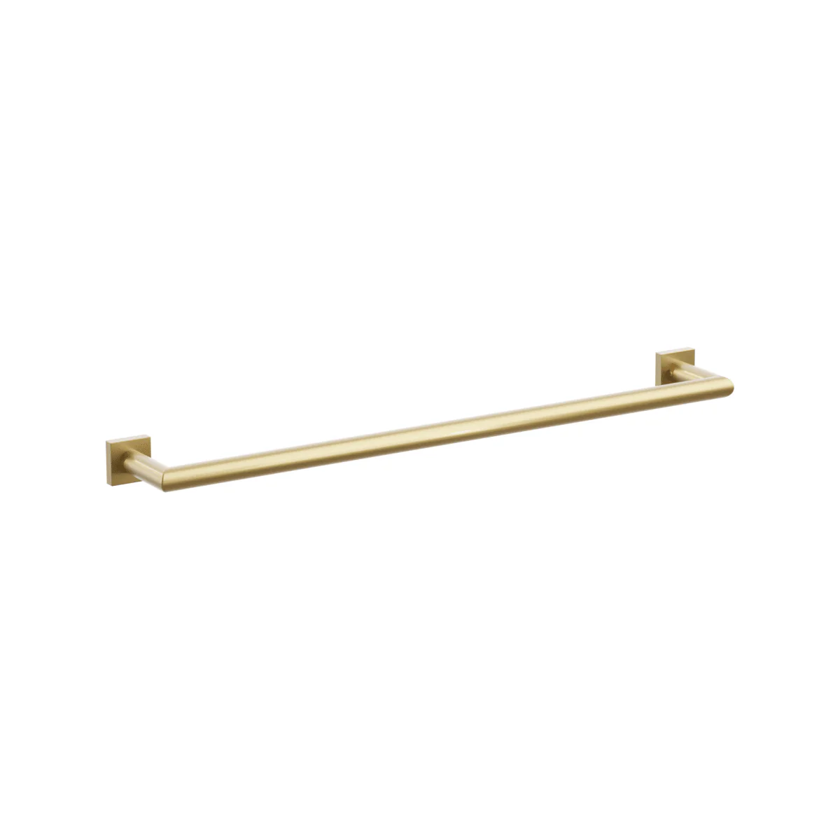 Modern Tubular Brass Towel Bar 24" - Image 25