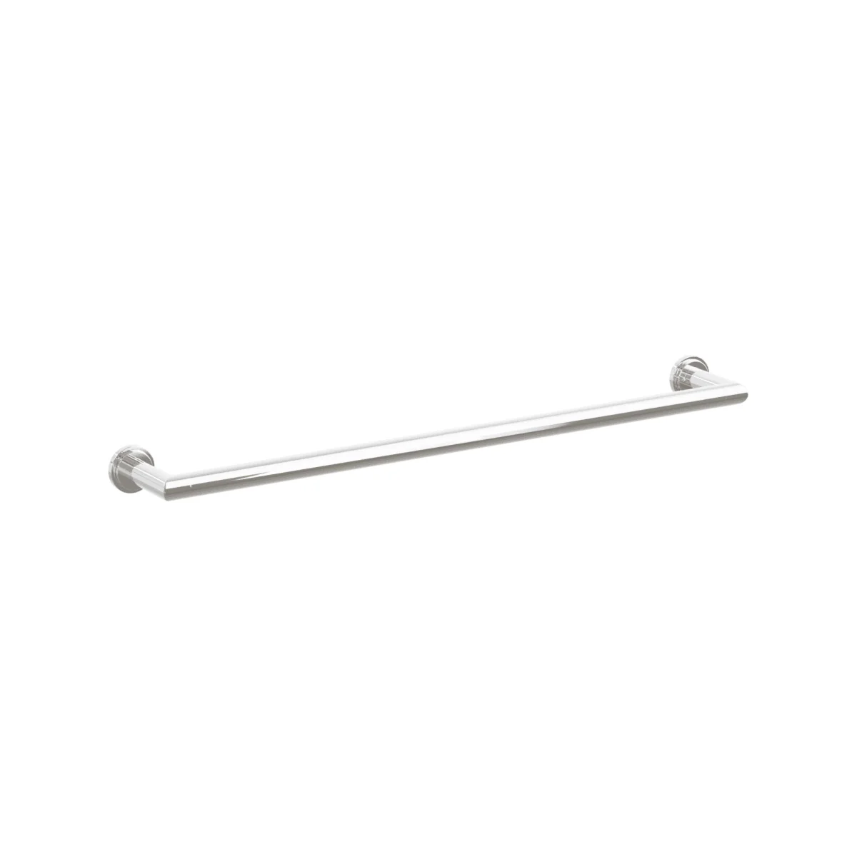 Modern Tubular Brass Towel Bar 24" - Image 45
