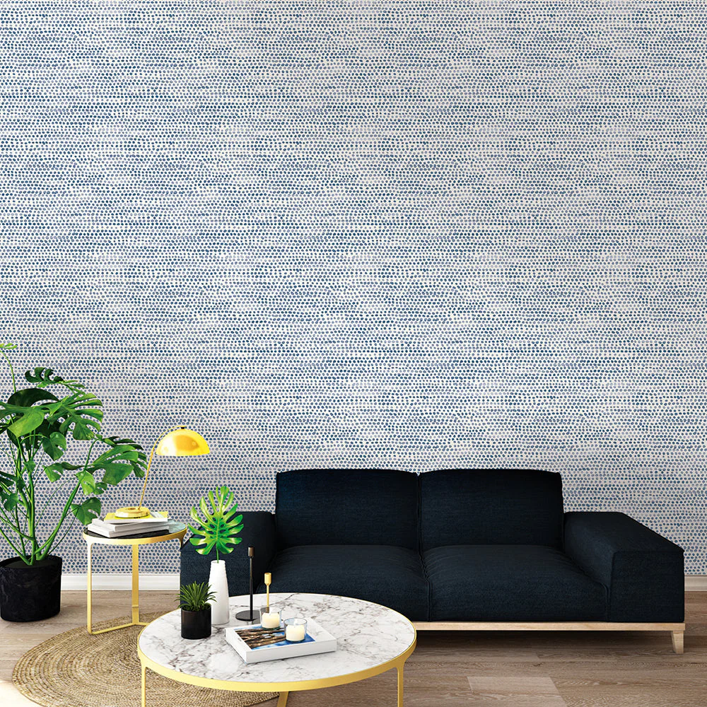 Moire Dots Peel and Stick Wallpaper - Image 8