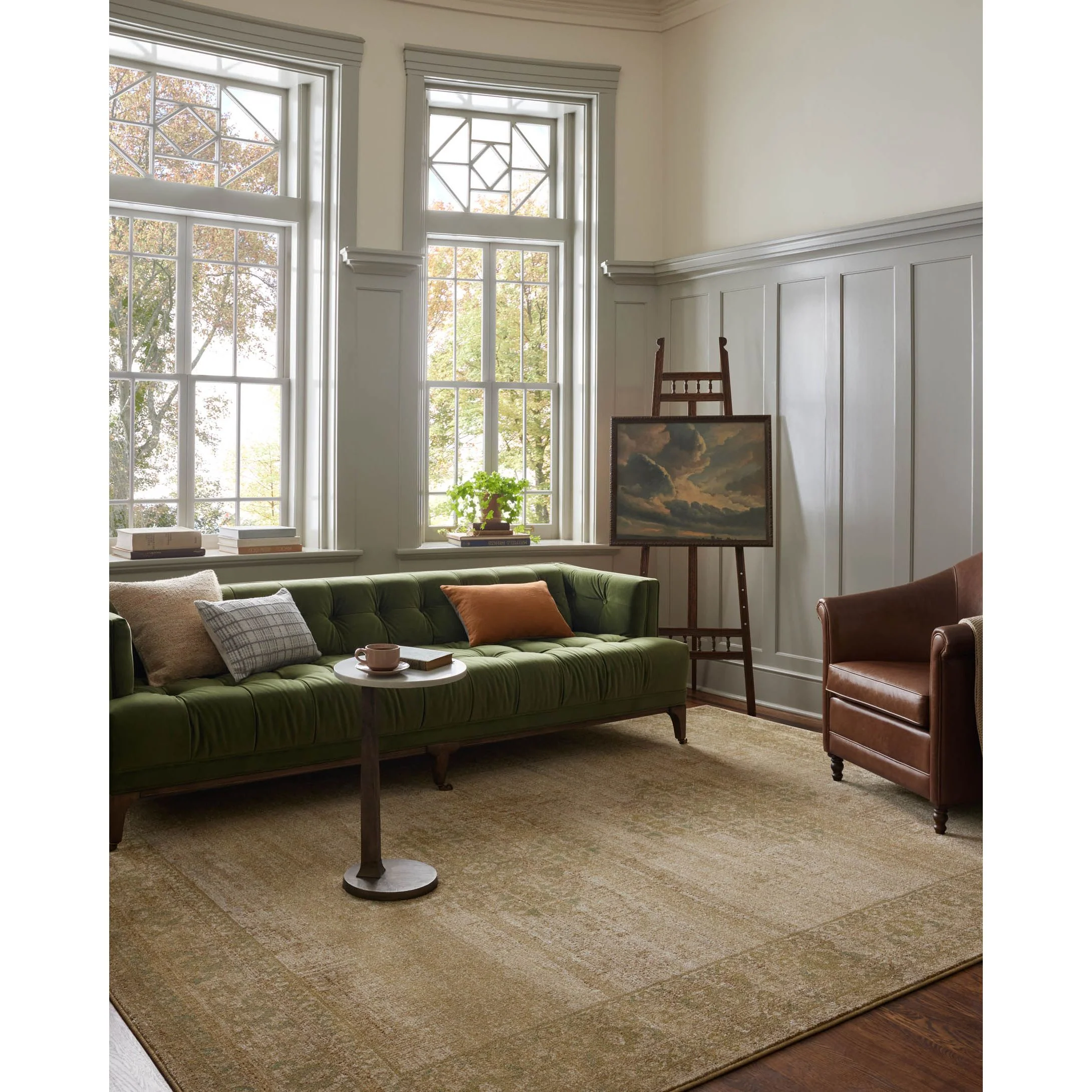 Mona Antique / Spa Rug | Magnolia Home by Joanna Gaines x Loloi - Image 2