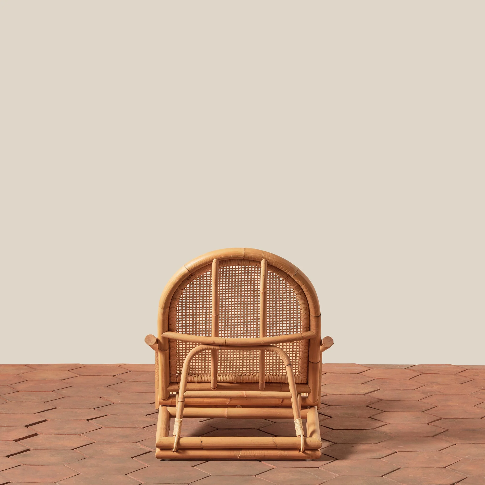 Montauk Folding Rattan Chair - Image 8