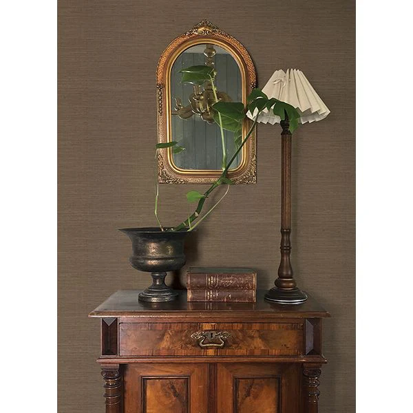 Mycroft Grasscloth Wallpaper - Image 3