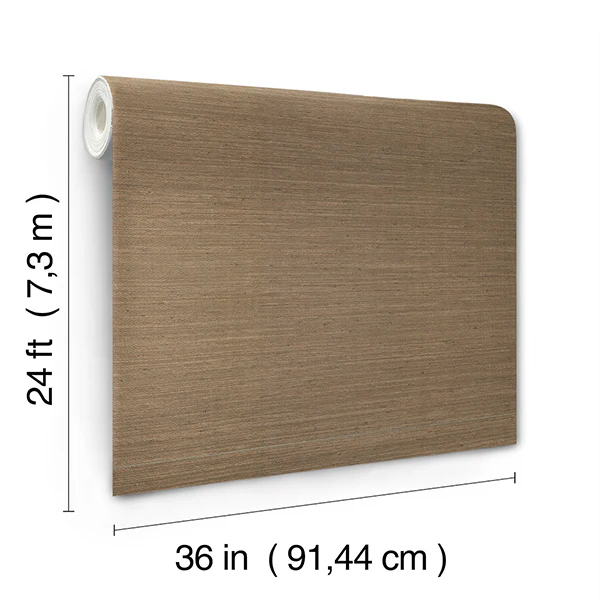 Mycroft Grasscloth Wallpaper - Image 6