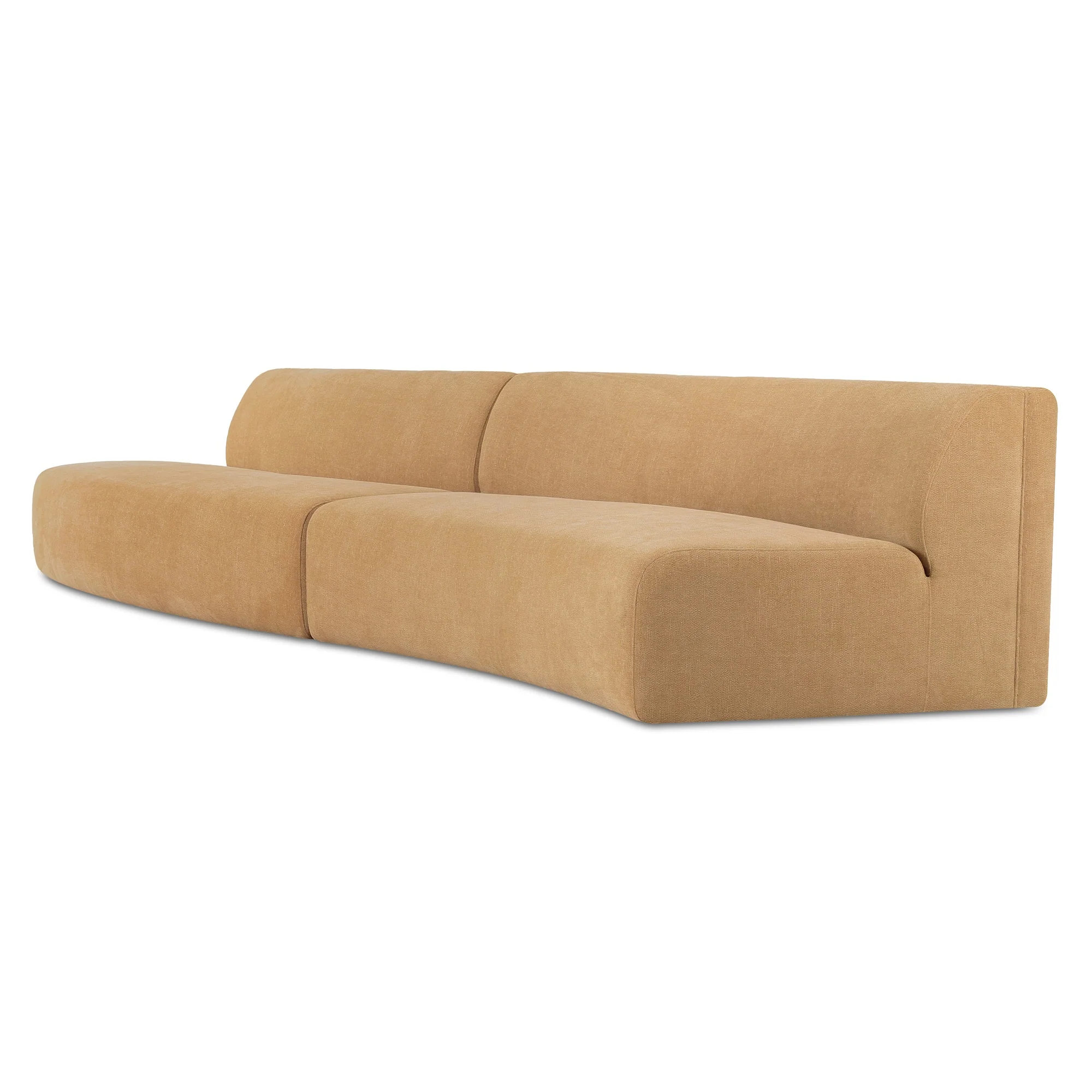 Naomi 2 Piece Wave Modular Sectional - Image 13