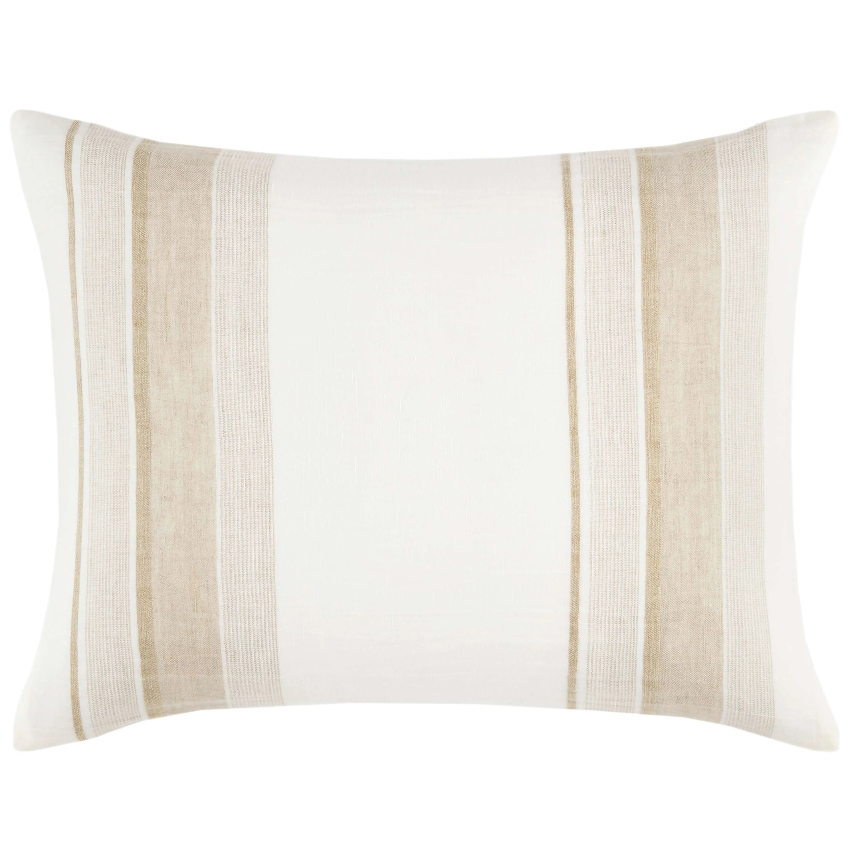 Napa Stripe Linen Sham | Natural - Image 6