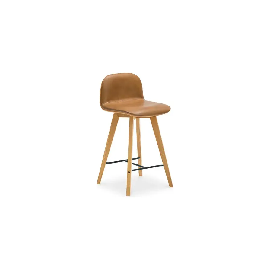 Napoli Leather Counter Stool - Image 4