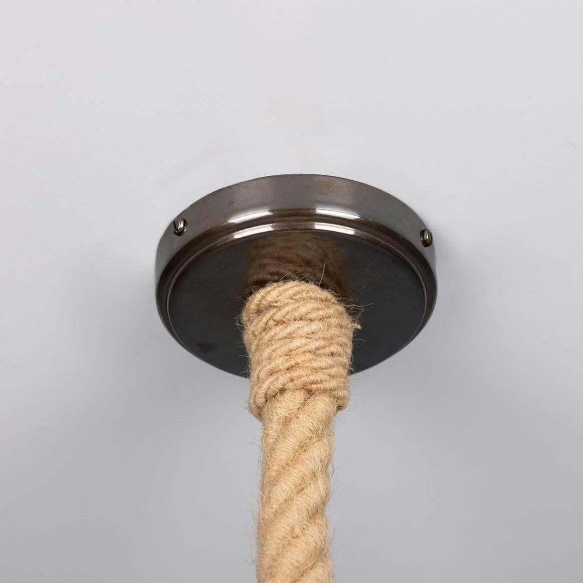 Naxos Jute Rope Outdoor Pendant / Clear - Image 6