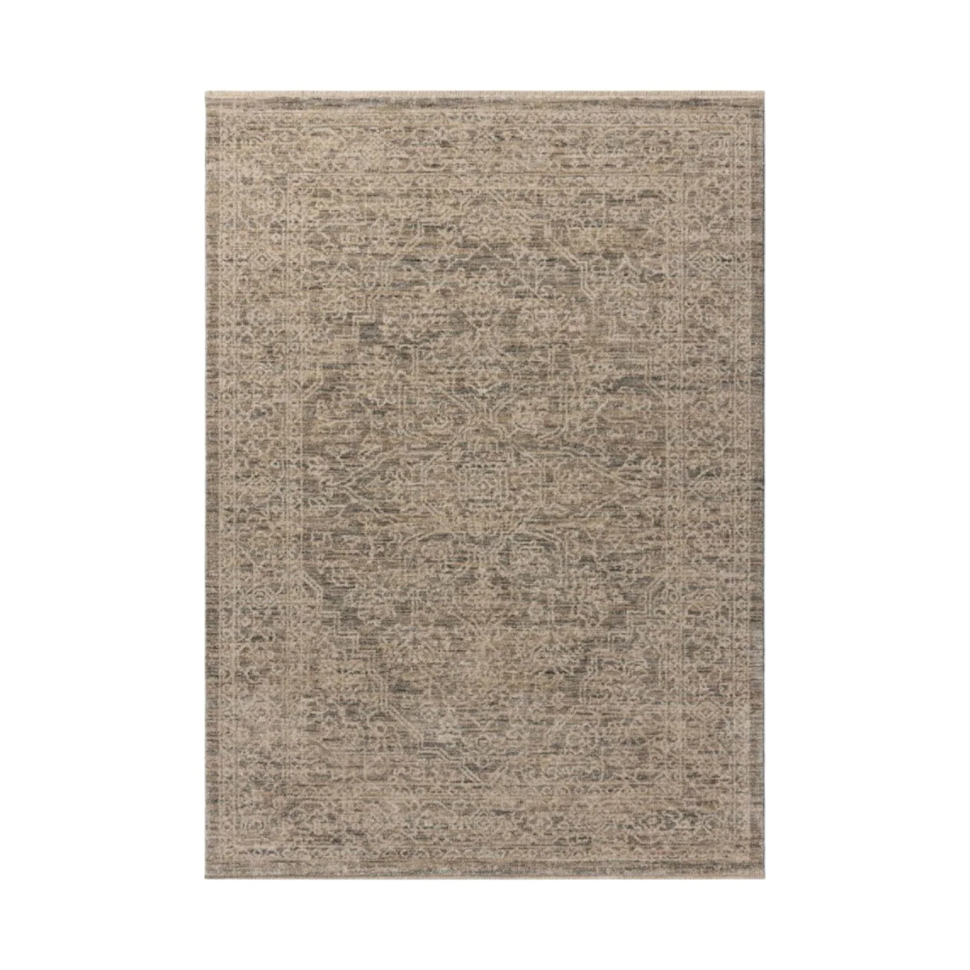 Newman Slate / Natural Rug