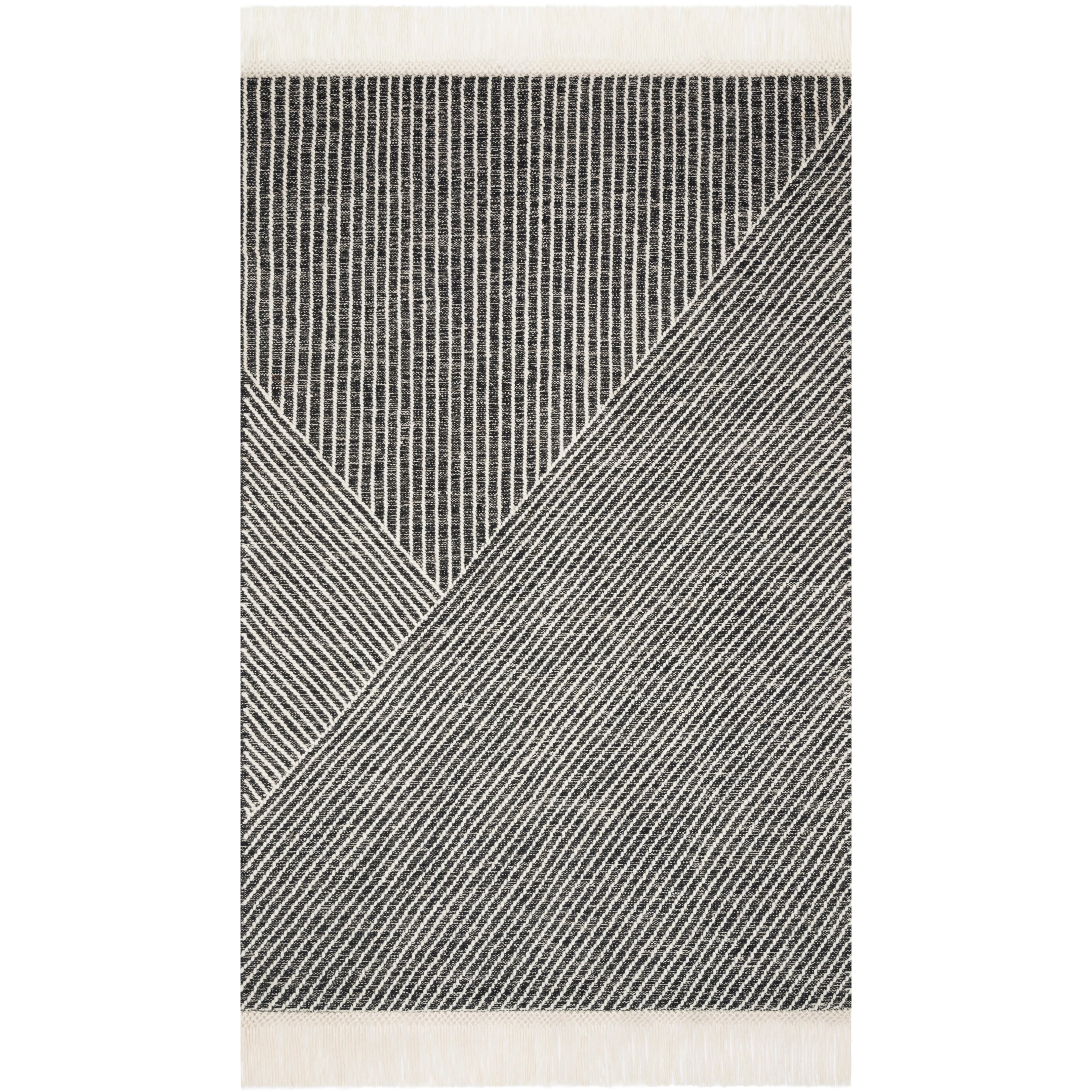 Newton Charcoal / Ivory Rug | Magnolia Home by Joanna Gaines x Loloi