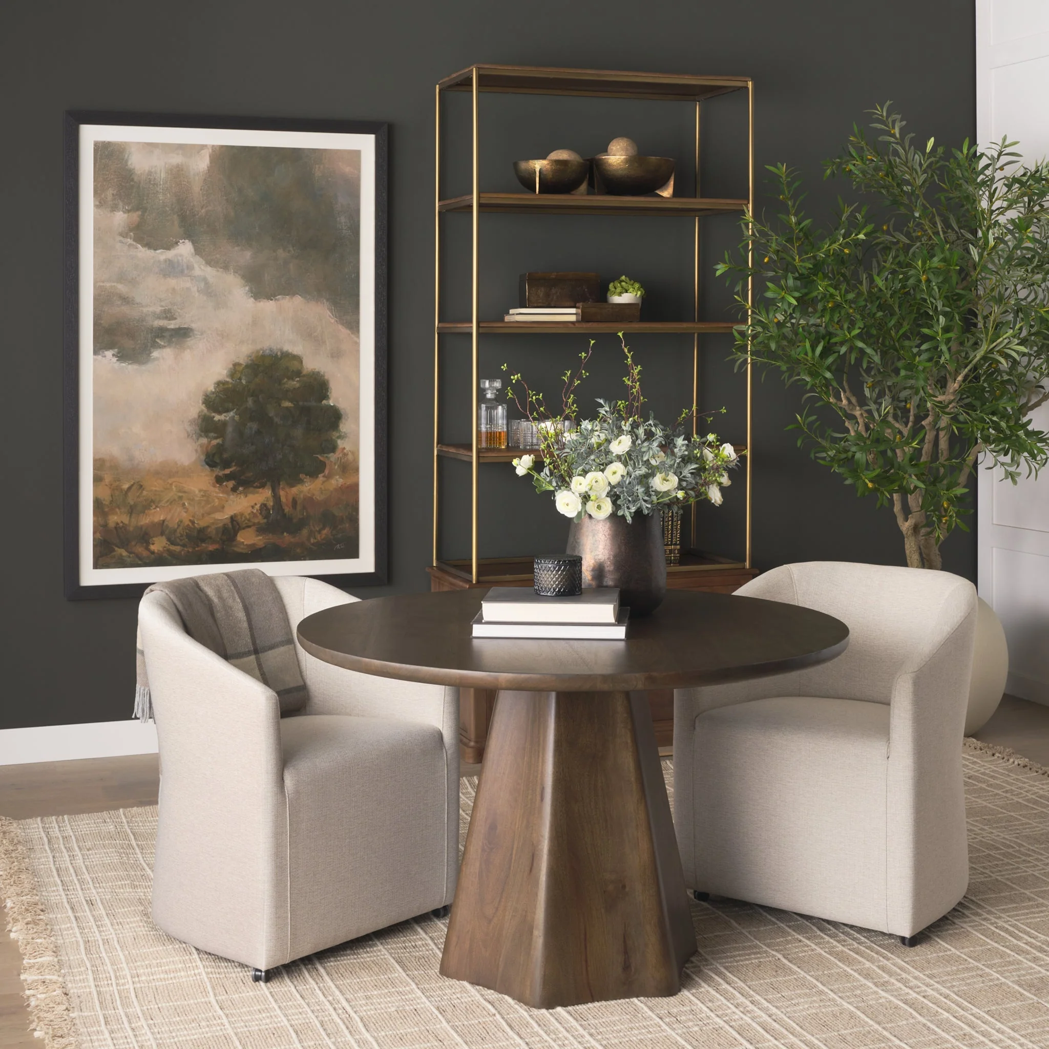 Jovani 48" Round Dining Table - Image 2