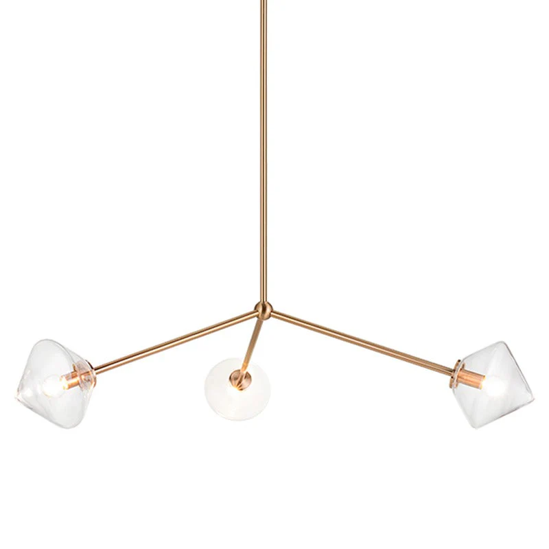 Novo 3 Light Diamond Chandelier