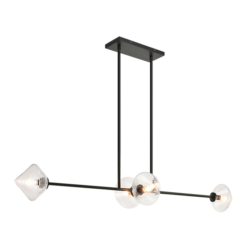 Novo 4 Light Diamond Chandelier - Image 3