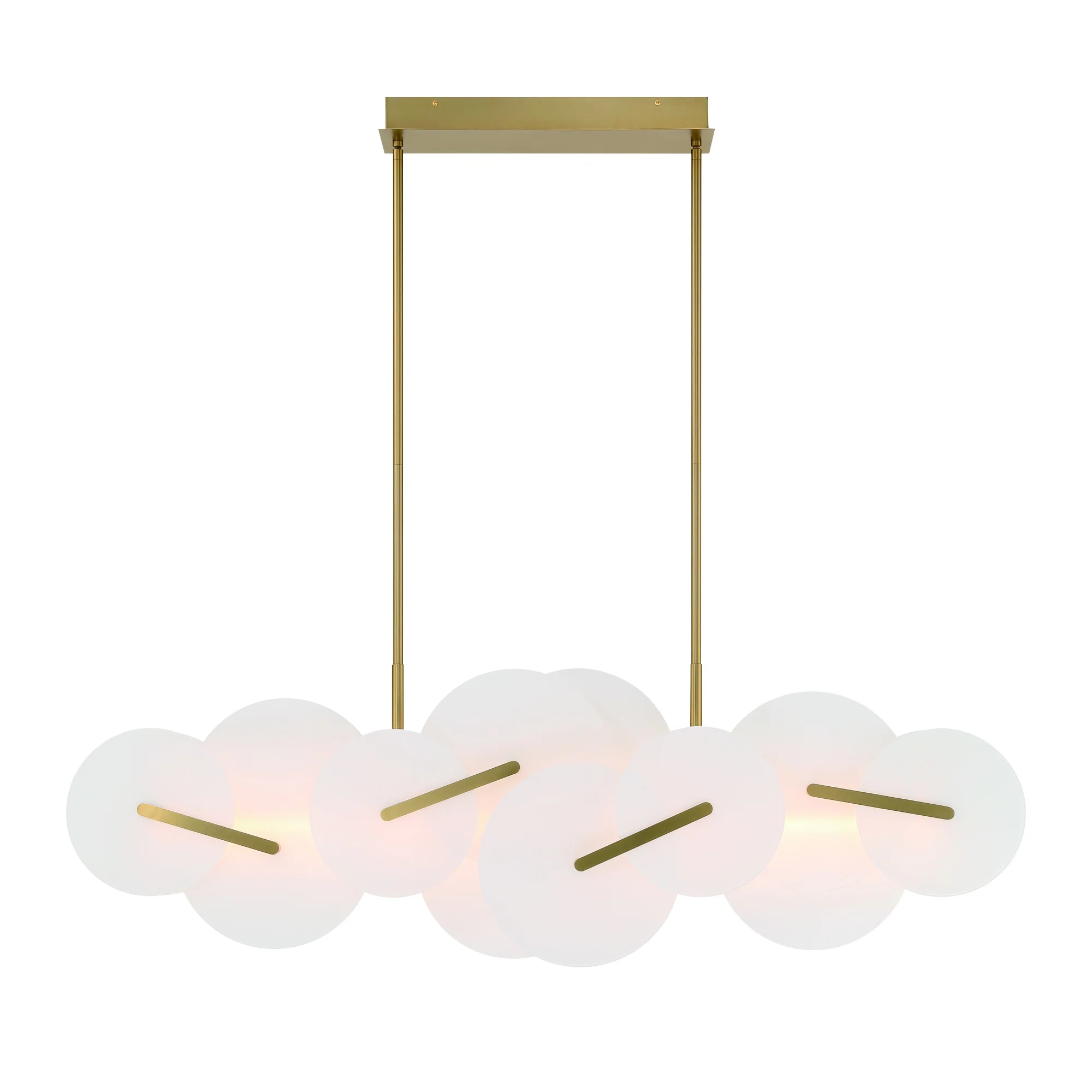 Nuvola LED Linear Chandelier