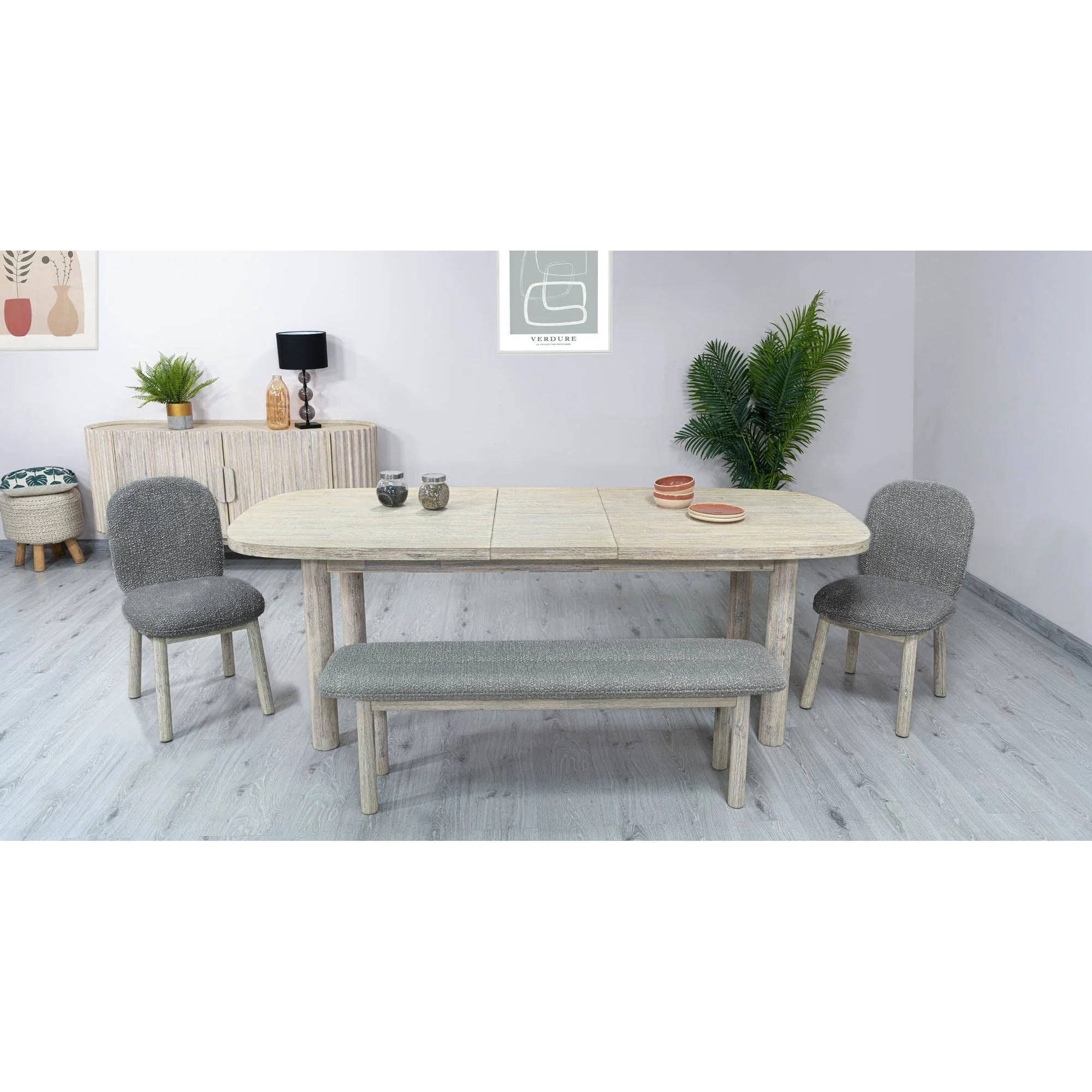Oasis Dining Chair - Oatmeal (Set of 2) - Image 12