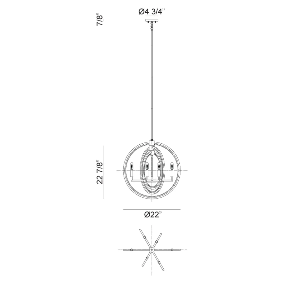 Odyssey Chandelier - Image 7