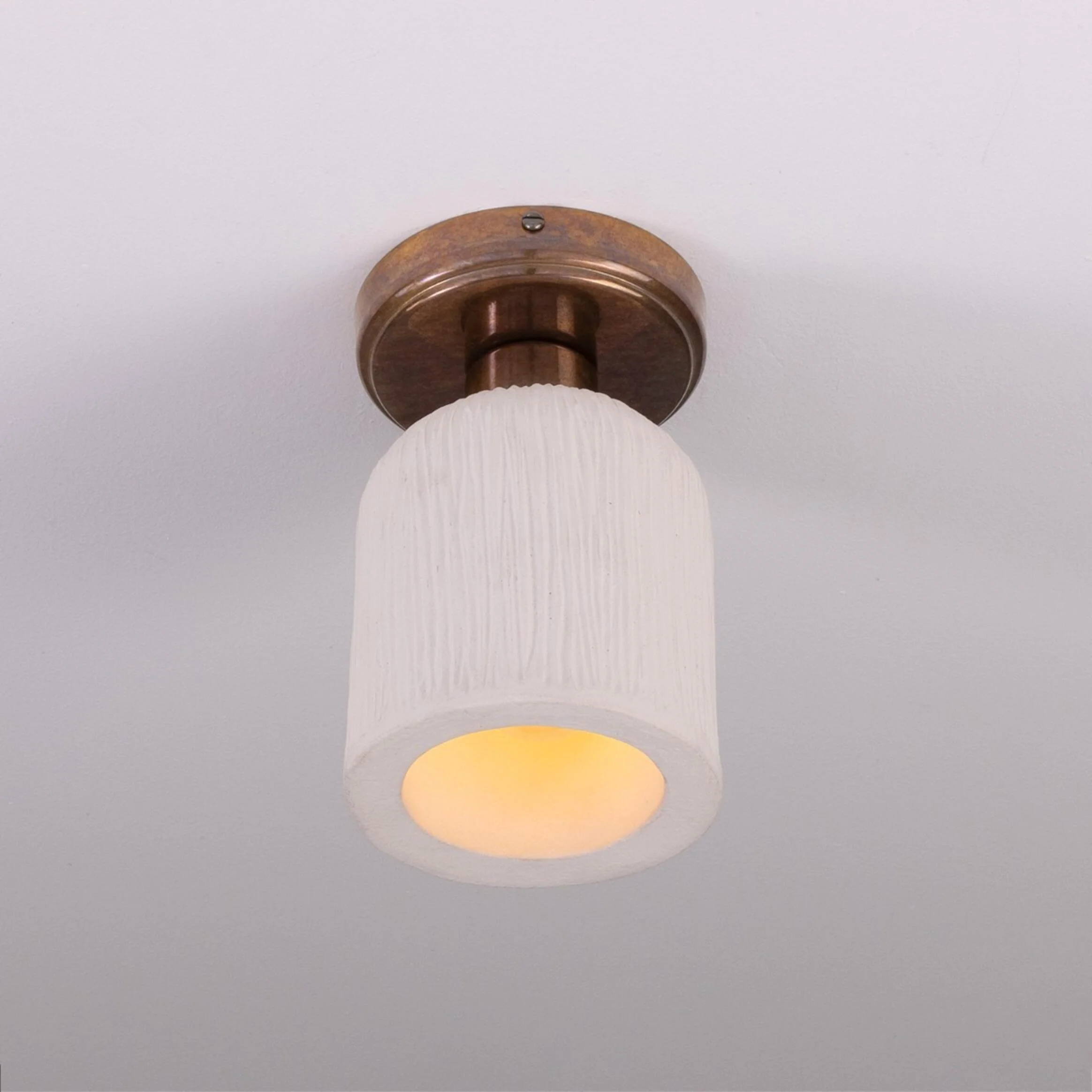 Osier Organic Ceramic Ceiling Light - Image 3