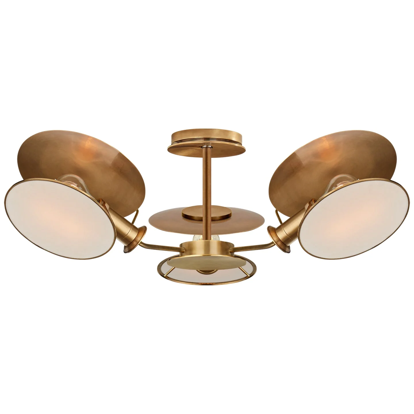 Osiris Asymmetric Semi-Flush Mount - Image 2
