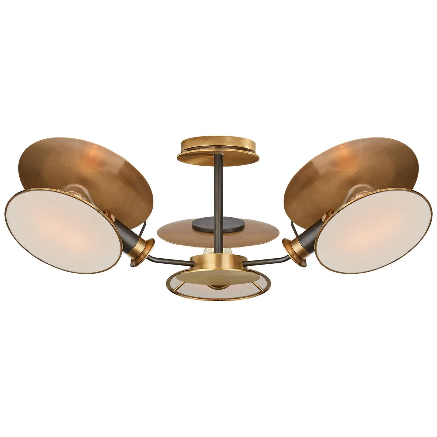 Osiris Asymmetric Semi-Flush Mount - Image 4