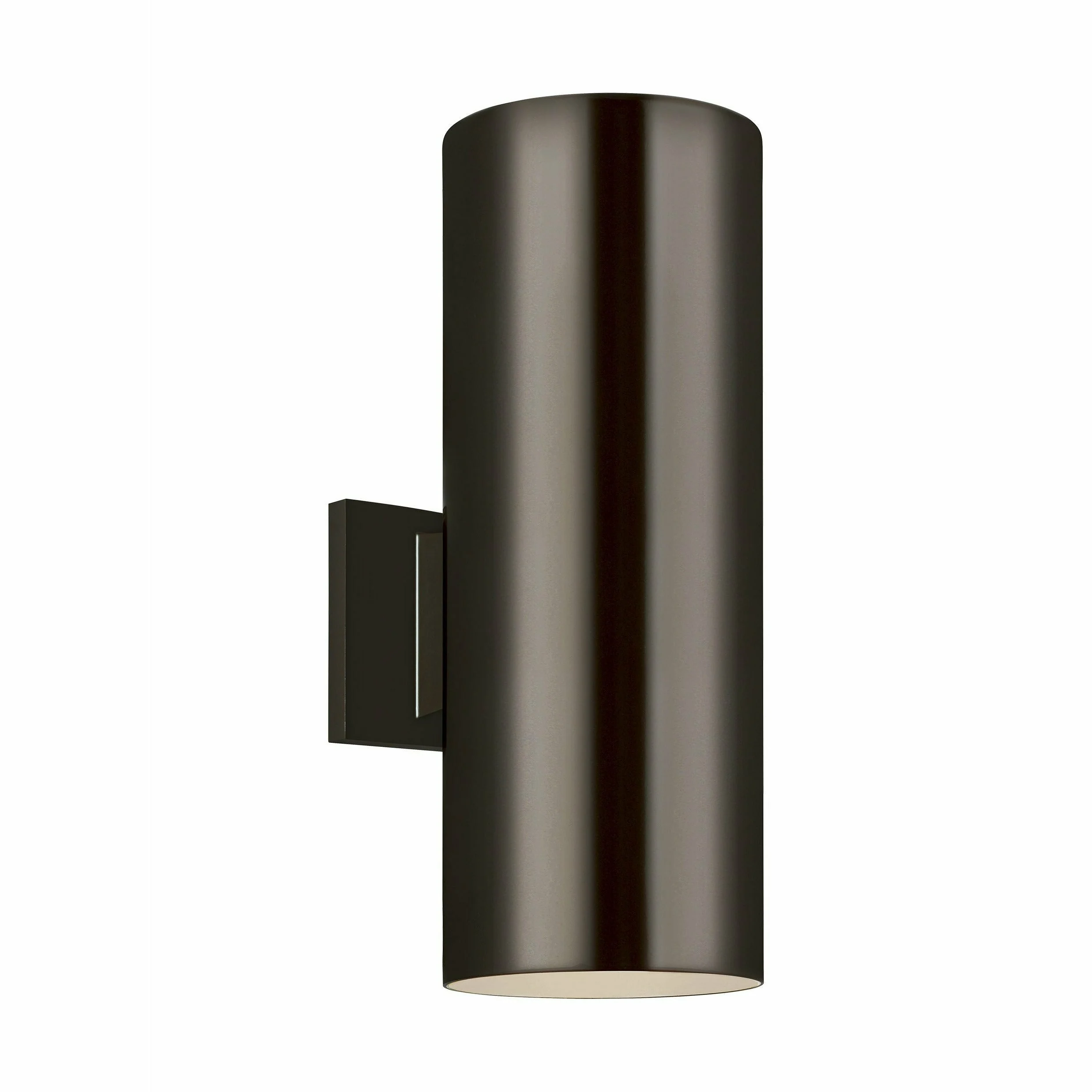 Outdoor Small Cylinders Two-Light Wall Lantern - Image 3