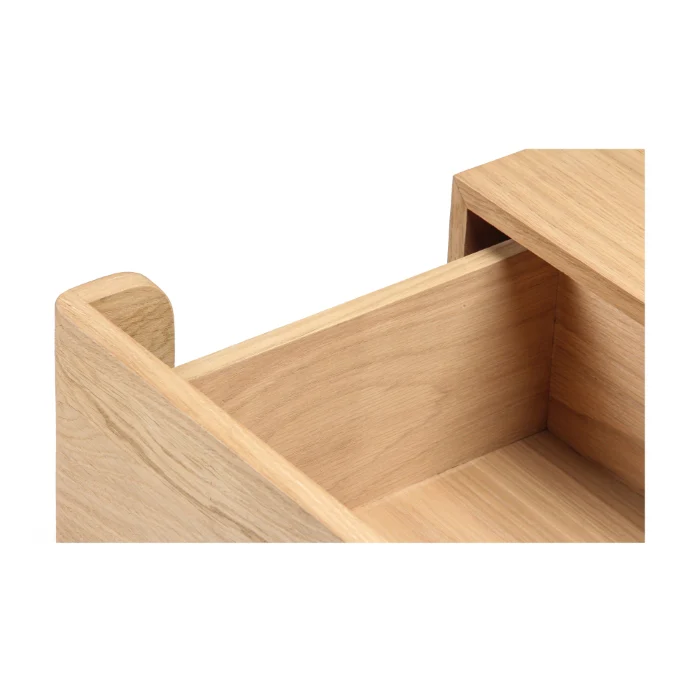 Overton Oak Nightstand - Image 9