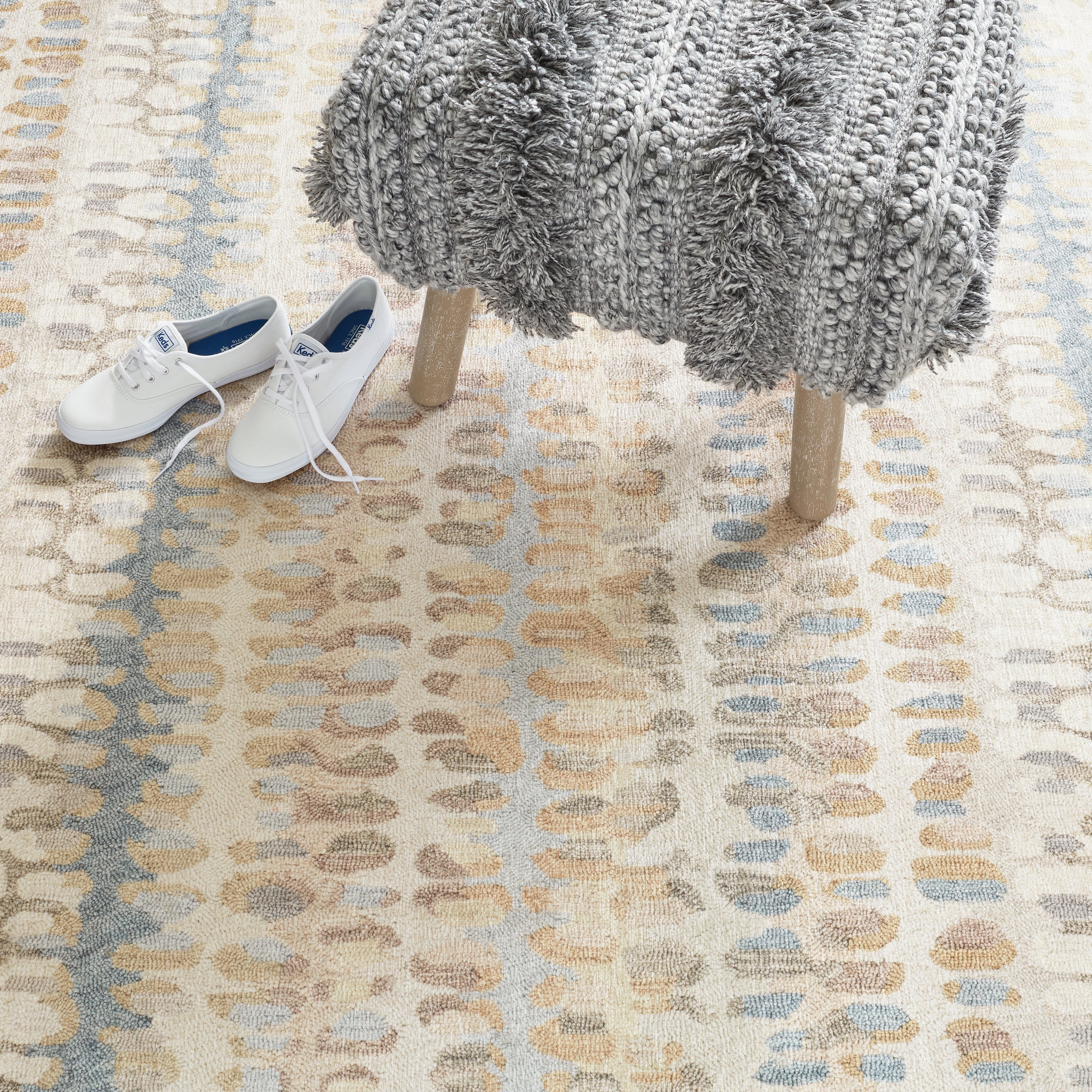 Paint Chip Natural Rug - Image 4