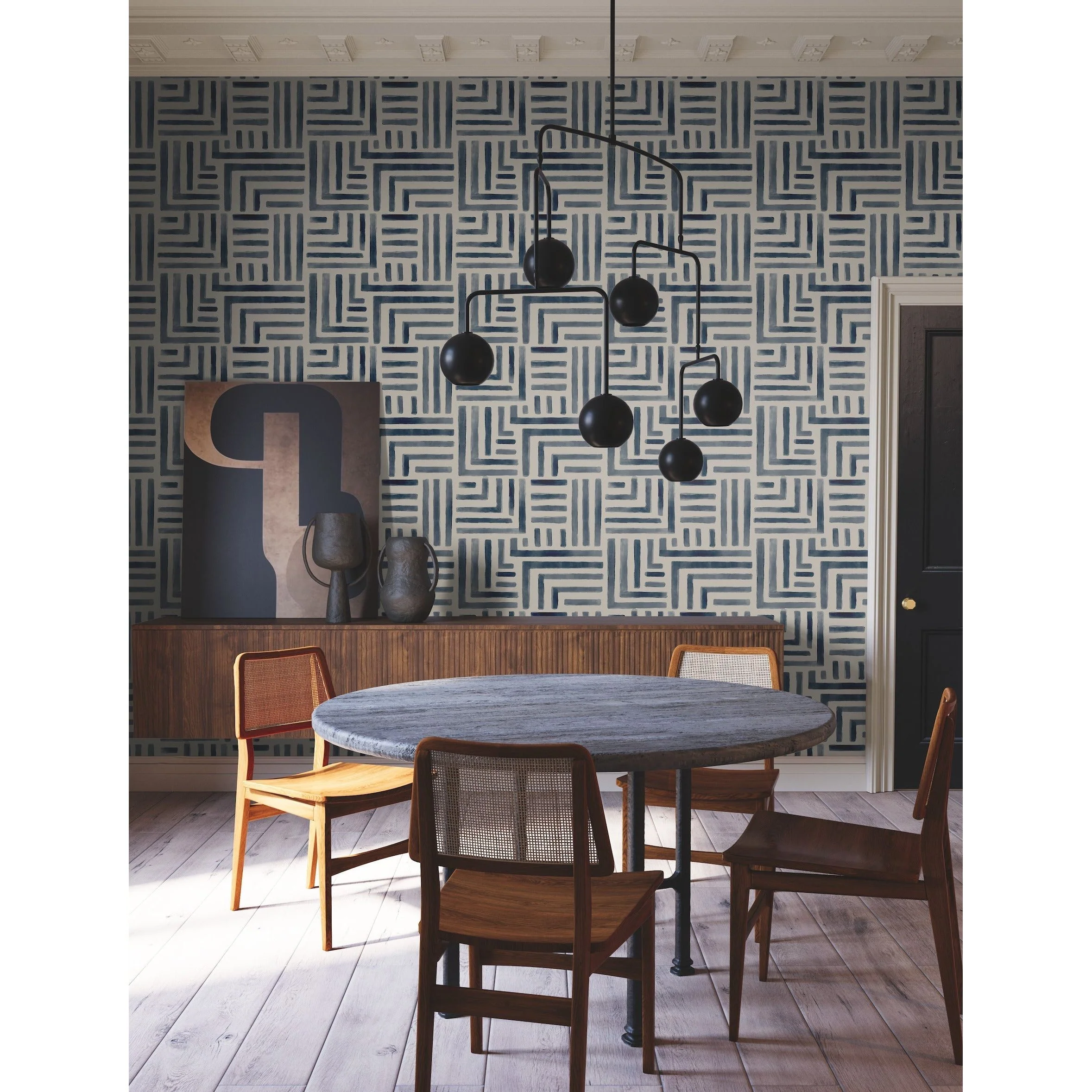 Painterly Labyrinth Wallpaper - Image 2
