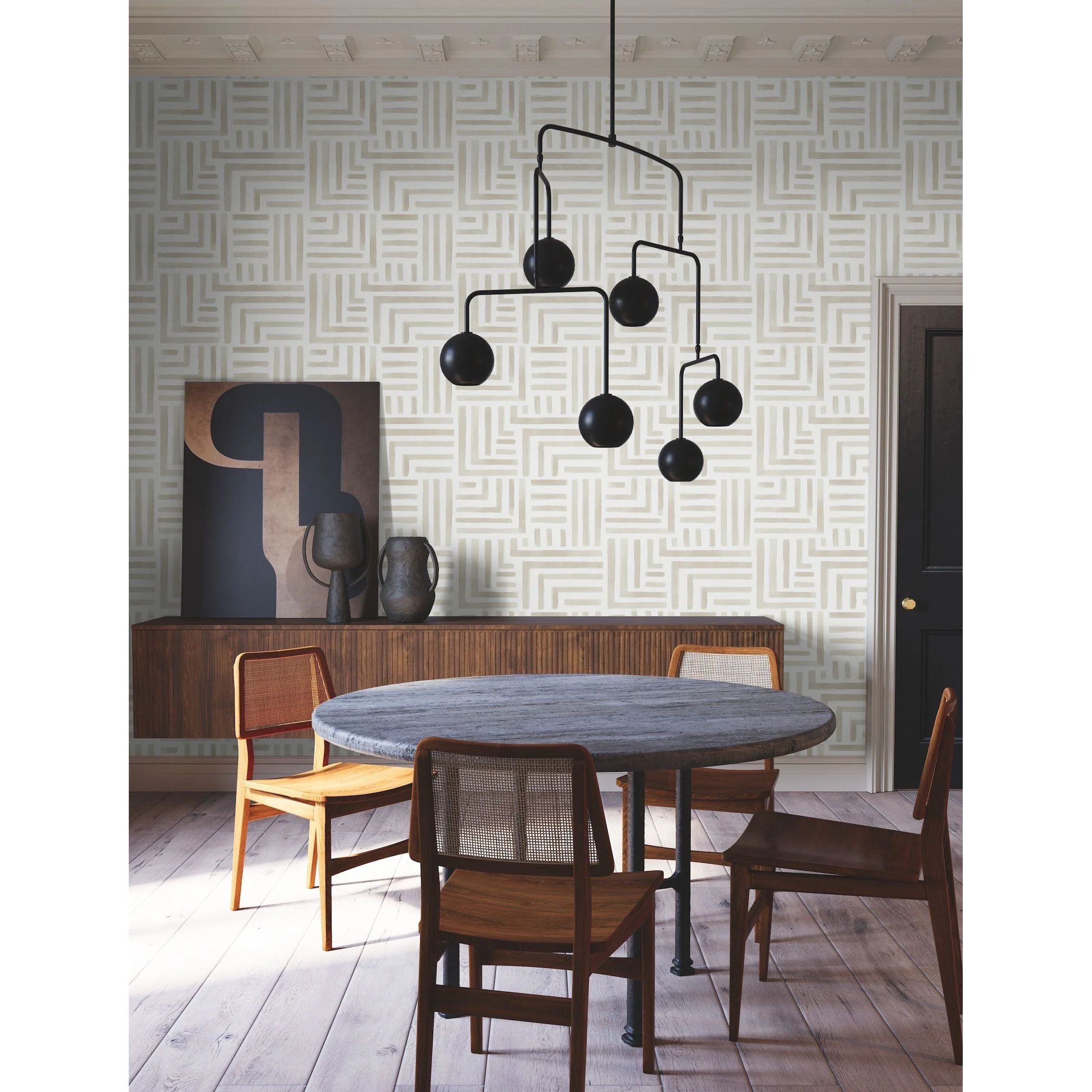 Painterly Labyrinth Wallpaper - Image 6