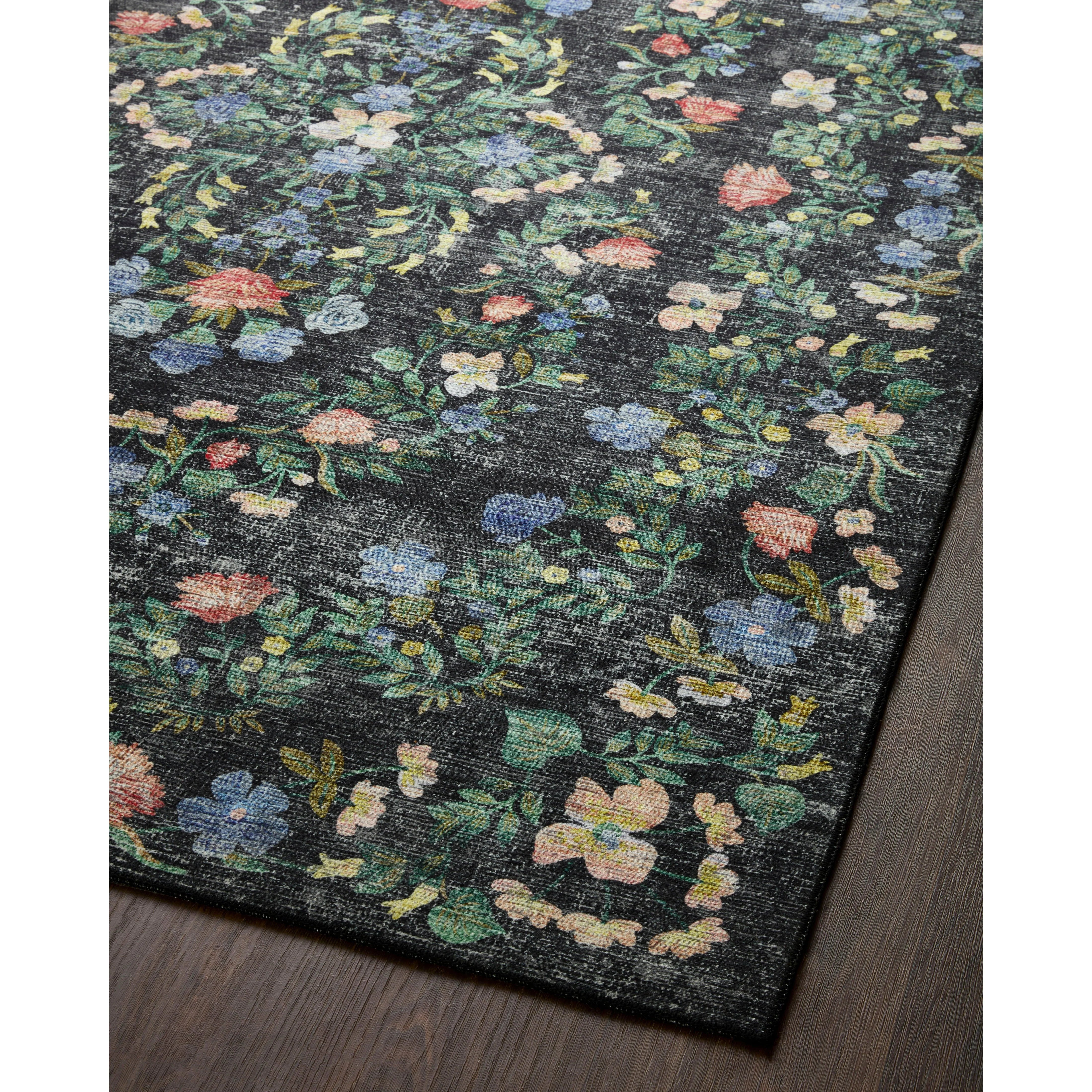 Palais Black | Rifle Paper Co. Rugs x Loloi - Image 6