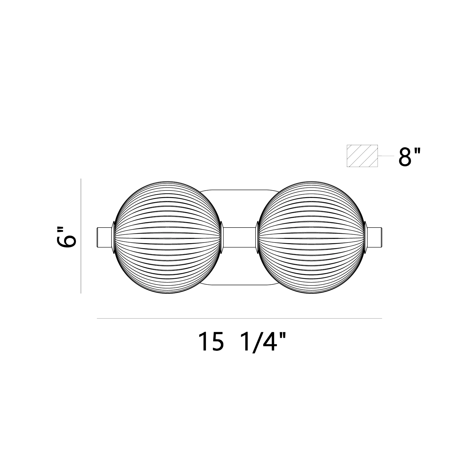 Palmas 2-Light LED Vanity - Image 10