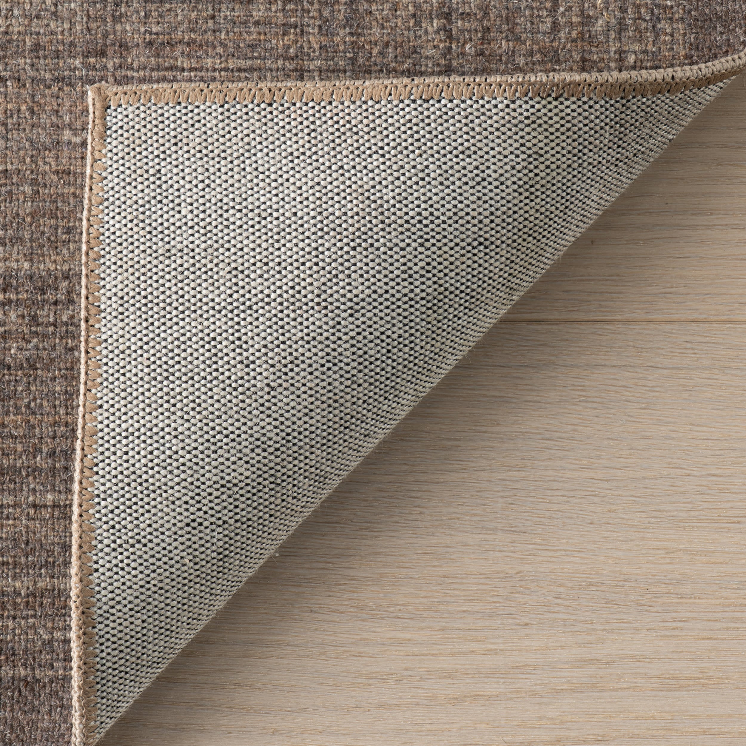 Palmer Solid Washable Rug by Nate Berkus | Burgundy - Image 4
