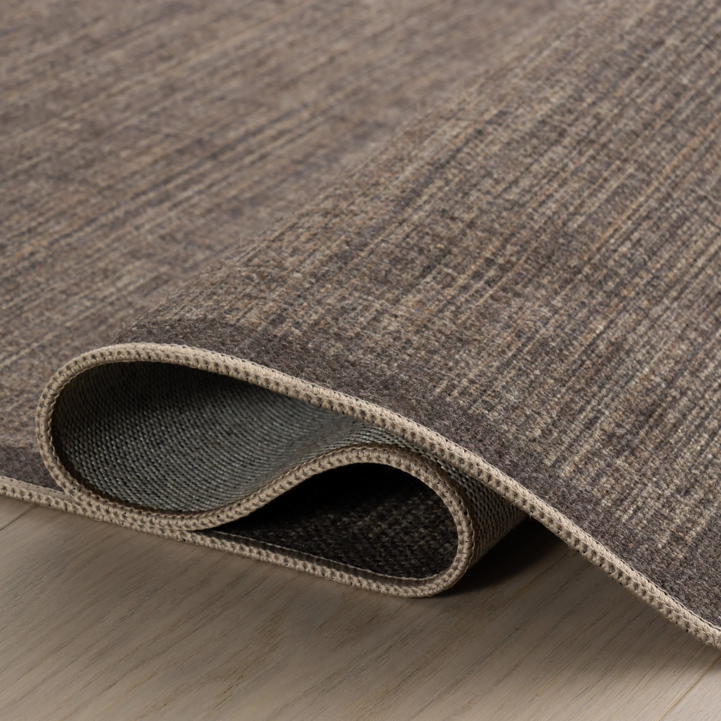 Palmer Solid Washable Rug by Nate Berkus | Burgundy - Image 7