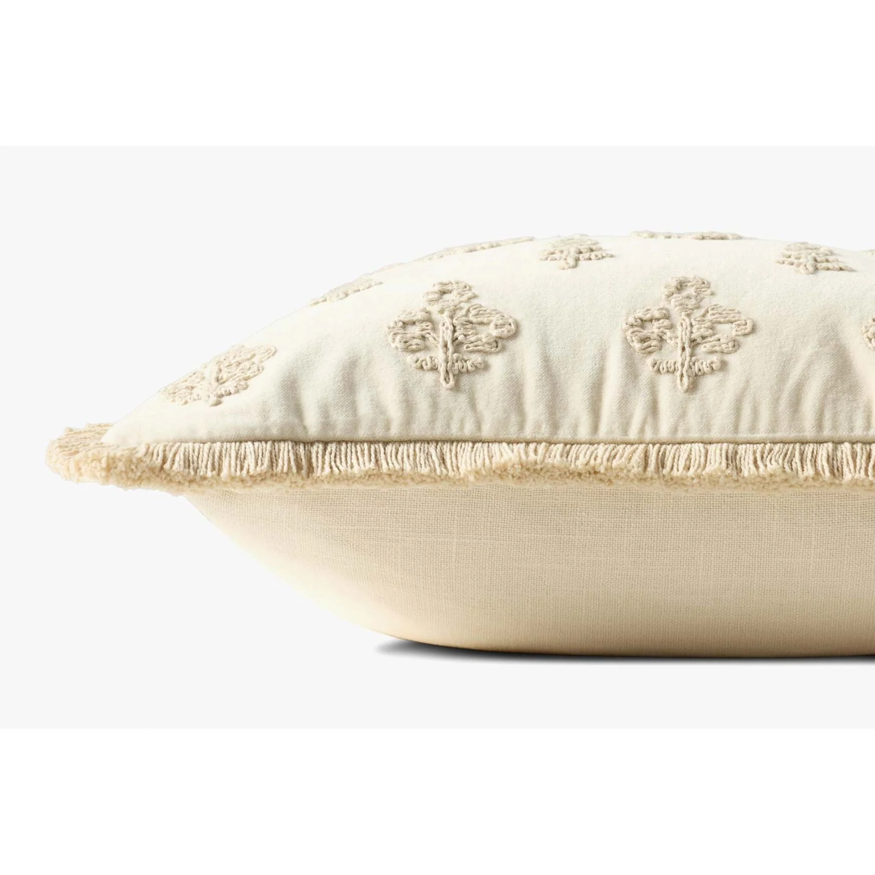 Darla Ivory Pillows | Chris Loves Julia x Loloi - Image 3