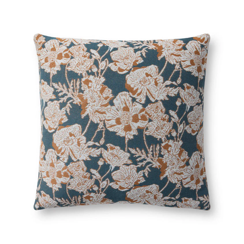 Matilda Blue / Orange Pillows | Chris Loves Julia x Loloi